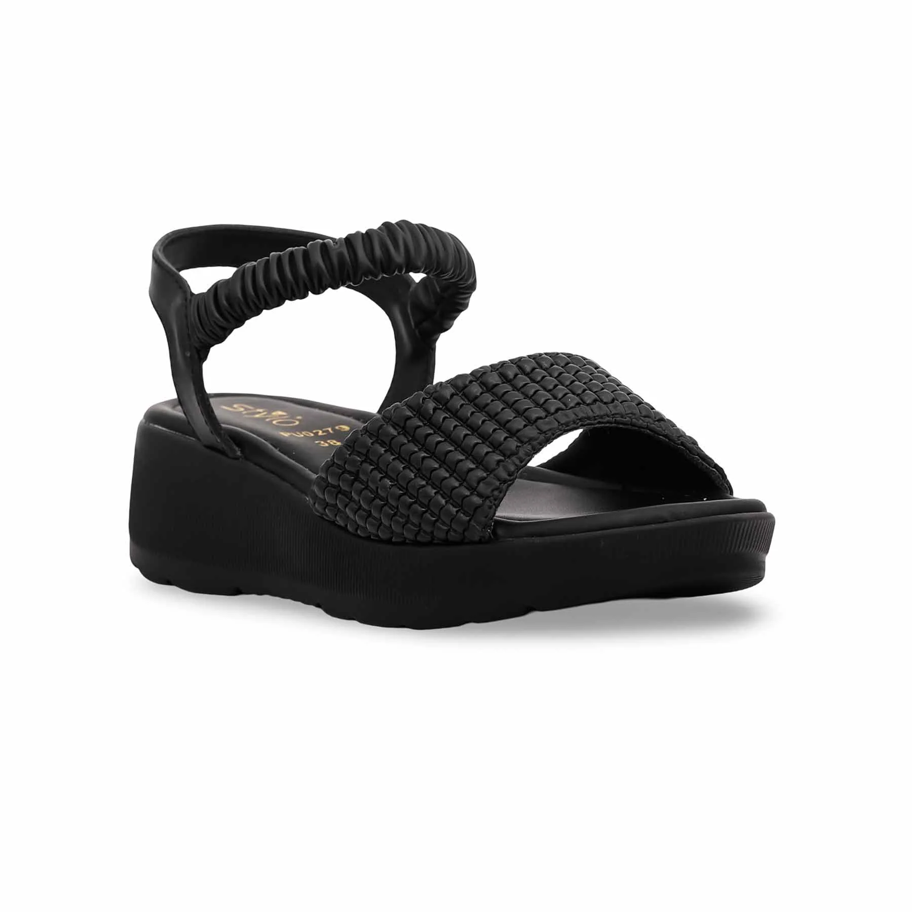 Black Formal Sandal PU0279 - Image 2