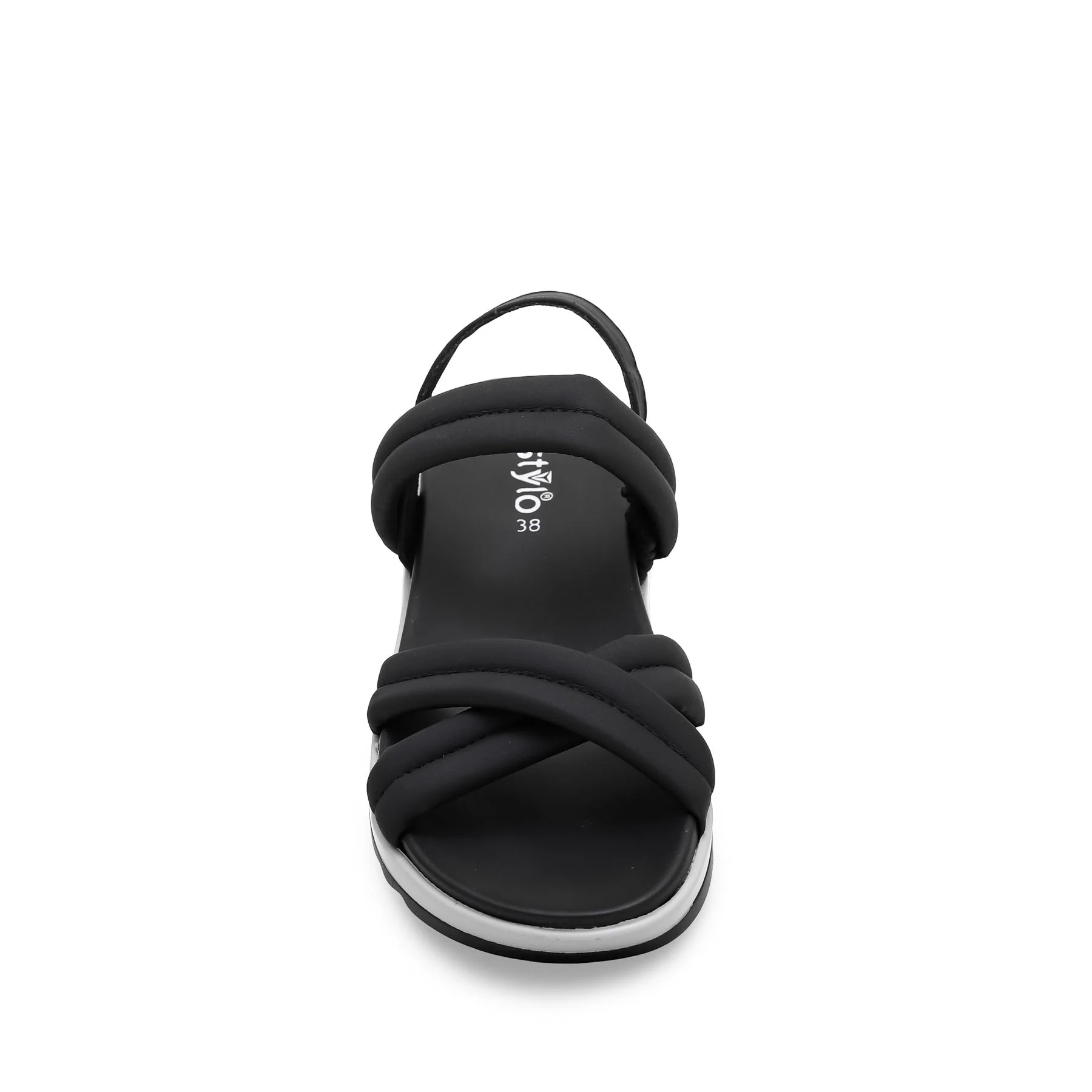 Black Formal Sandal PU0296 - Image 3