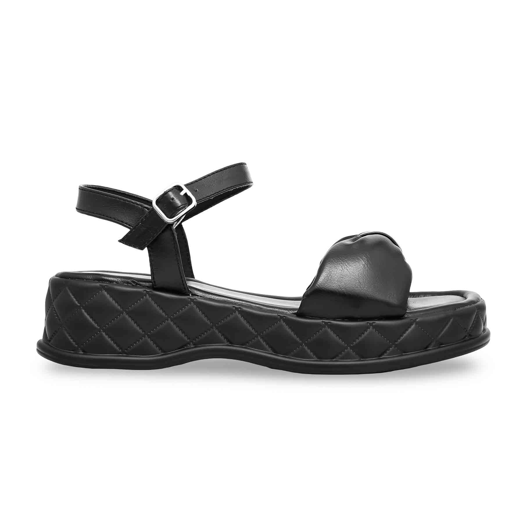 Black Formal Sandal PU0300 - Image 2