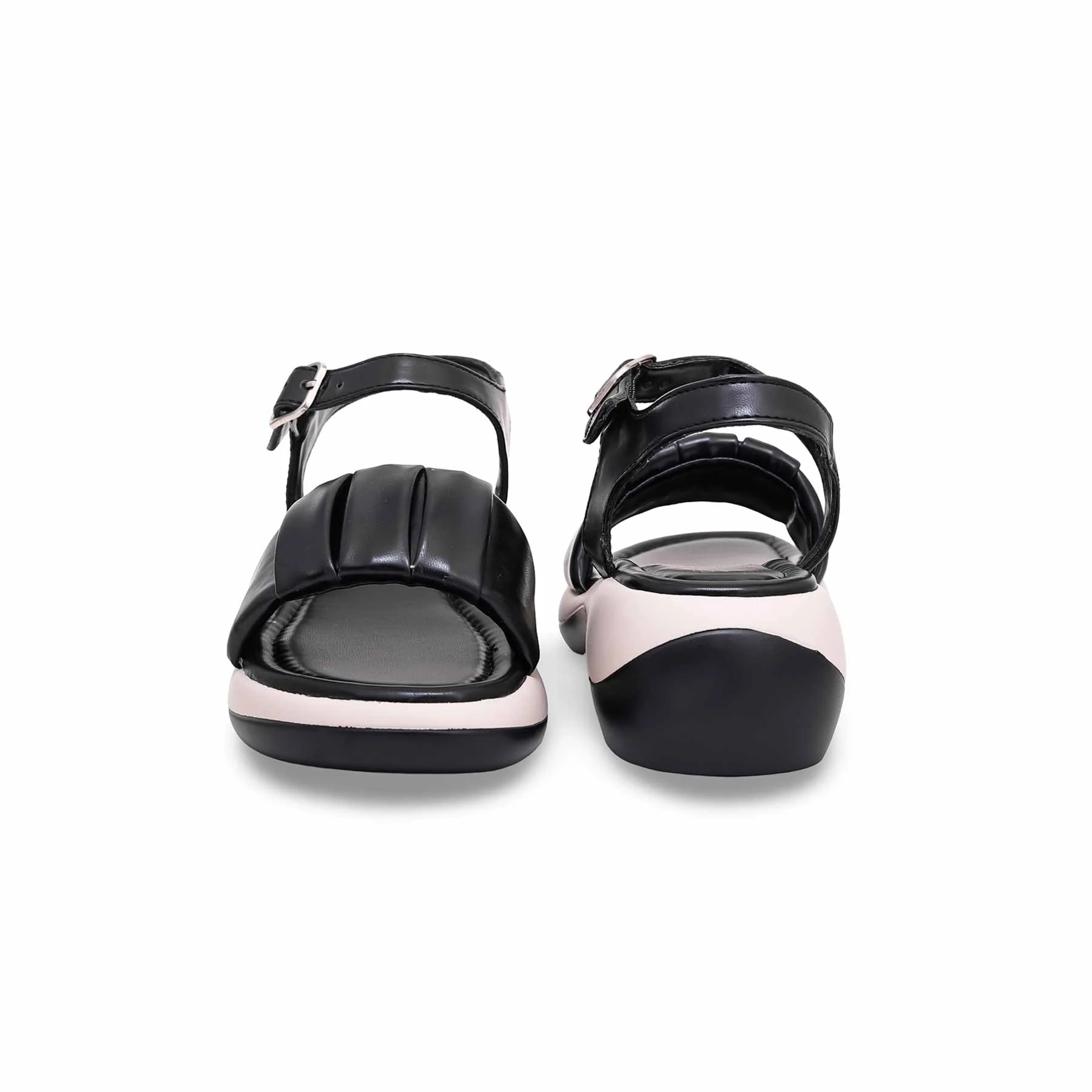 Black Formal Sandal PU0302 - Image 3