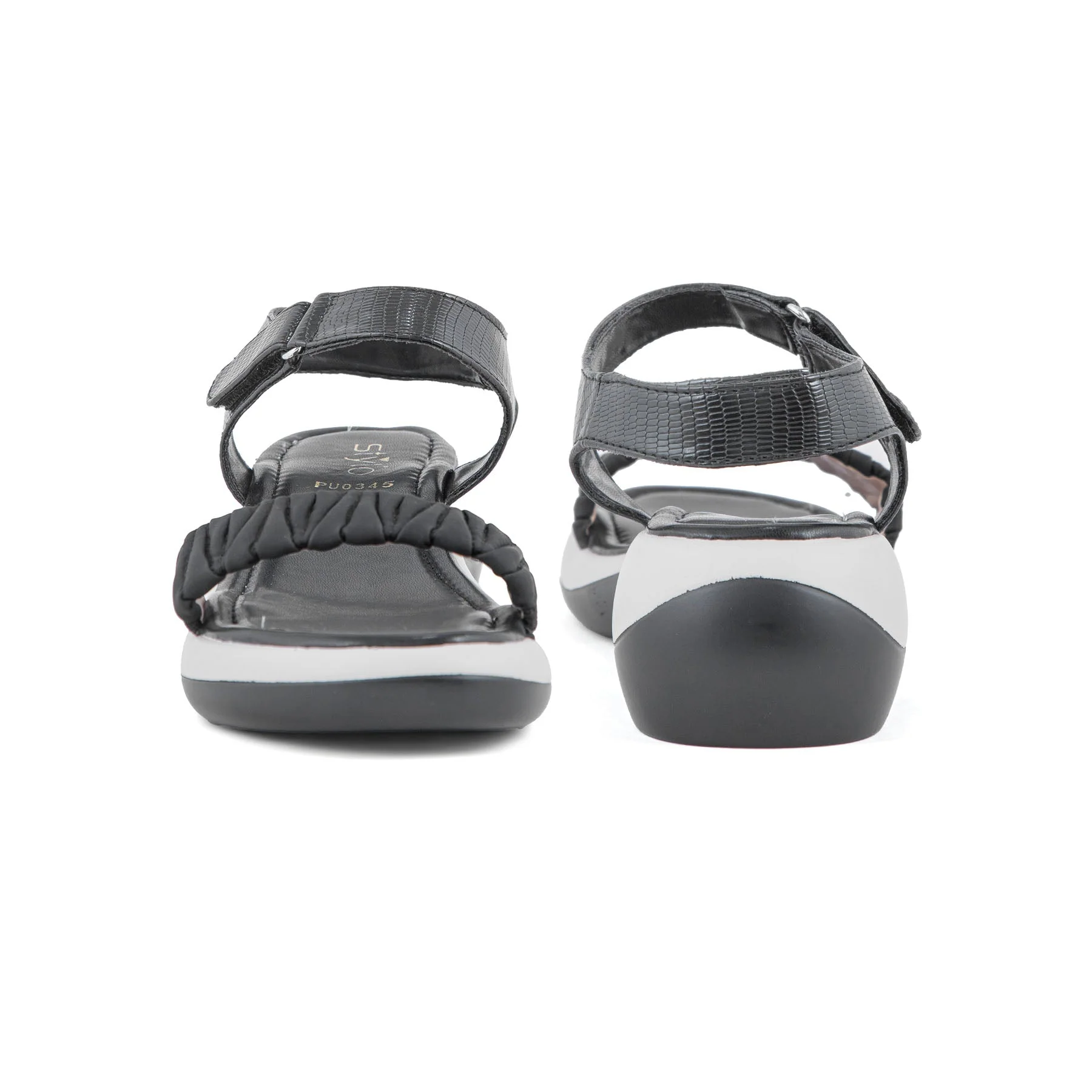 Black Formal Sandal PU0345 - Image 4