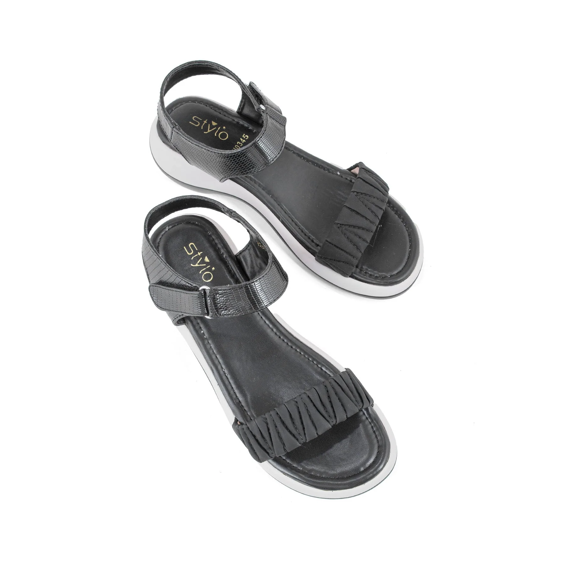 Black Formal Sandal PU0345 - Image 5