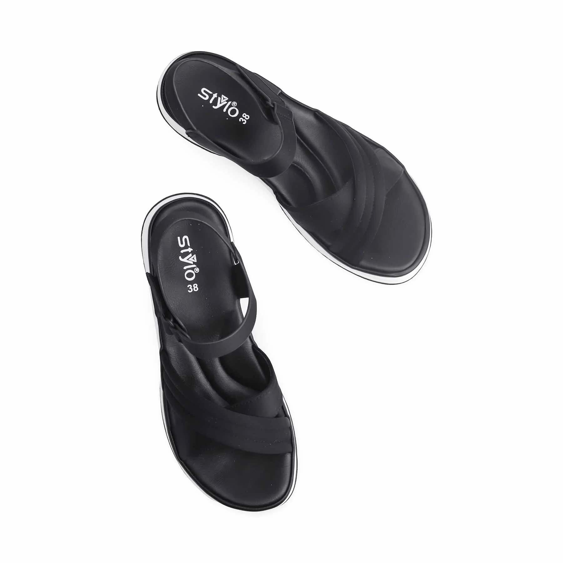 Black Formal Sandal PU0352 - Image 5