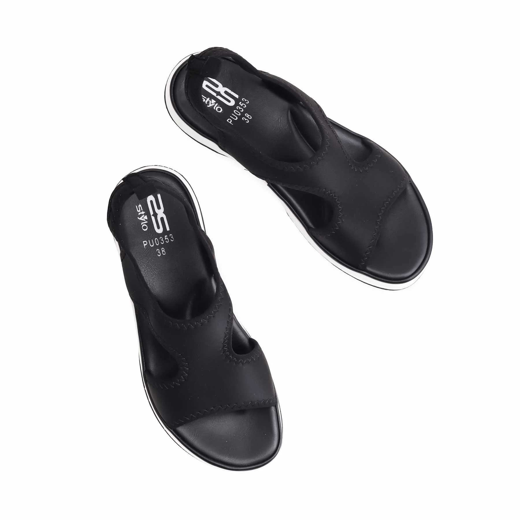 Black Formal Sandal PU0353 - Image 4