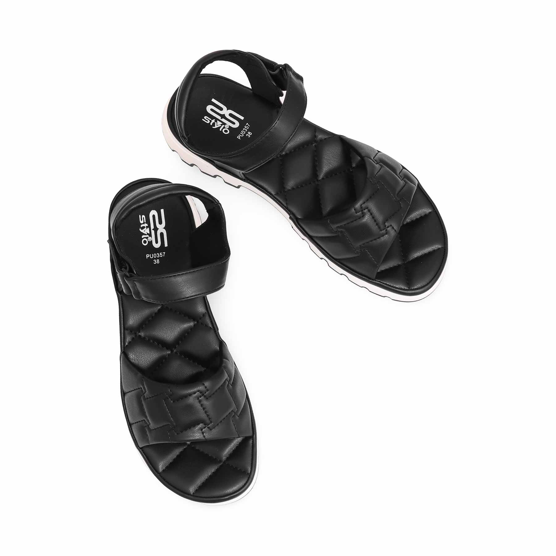 Black Formal Sandal PU0357 - Image 5