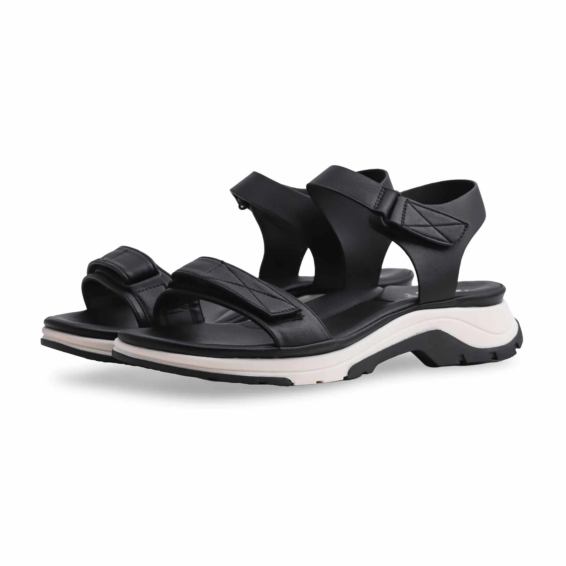 Black Formal Sandal PU0365 - Image 3