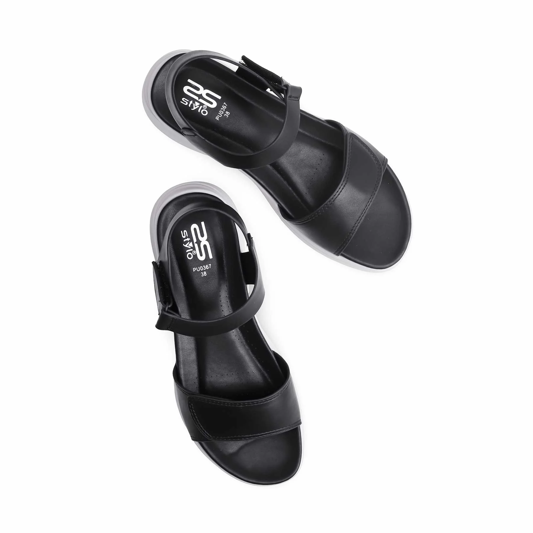 Black Formal Sandal PU0367 - Image 5