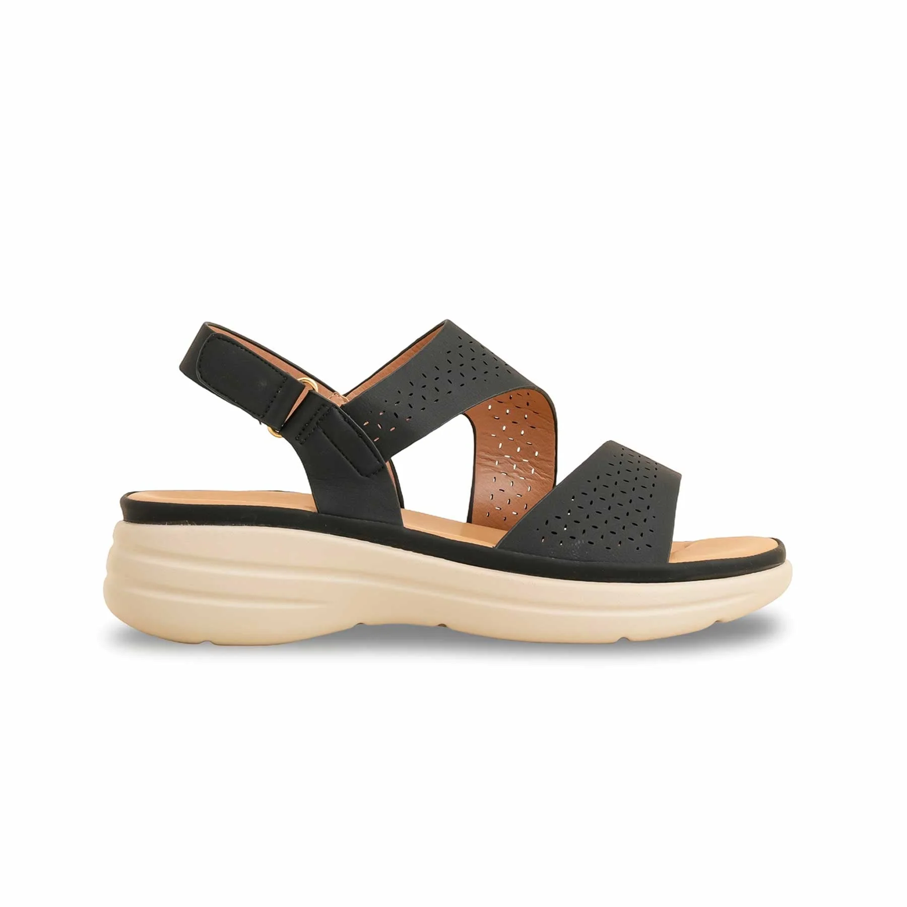 Black Formal Sandal PU0380 - Image 2