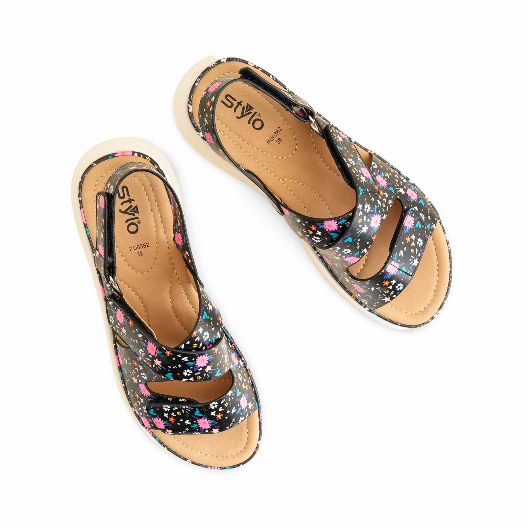 Black Formal Sandal PU0382 - Image 6