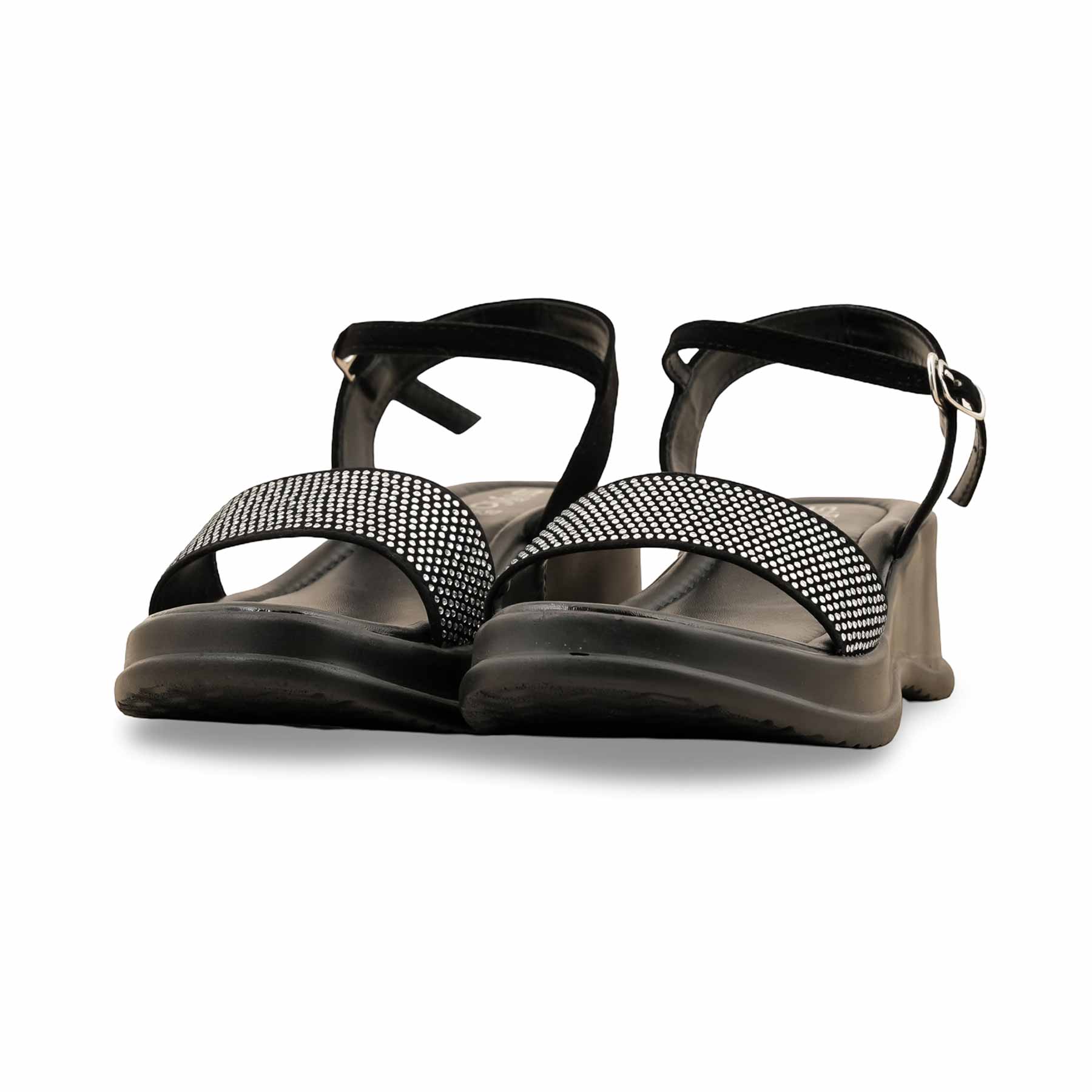 Black Formal Sandal PU0530 - Image 3