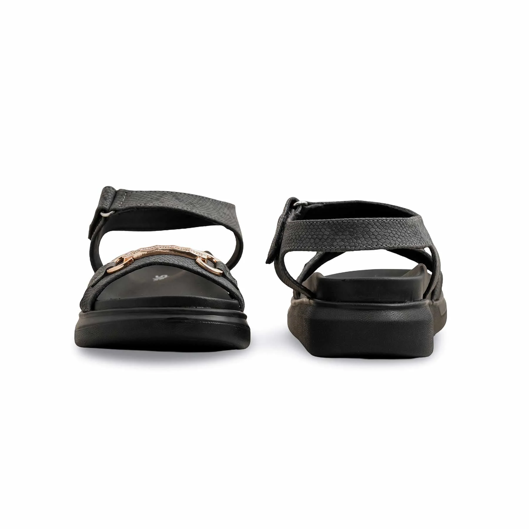 Black Formal Sandal PU0563 - Image 4