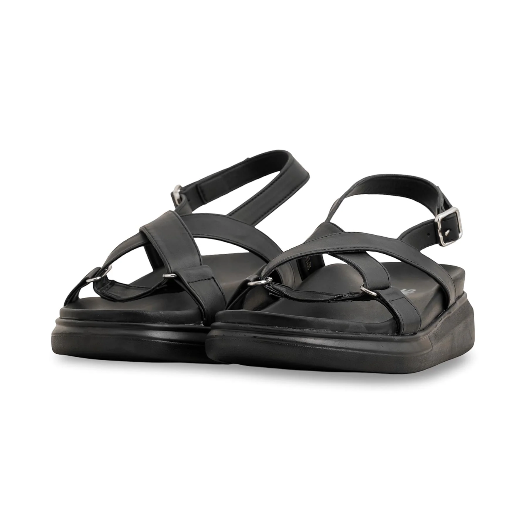 Black Formal Sandal PU0569 - Image 3