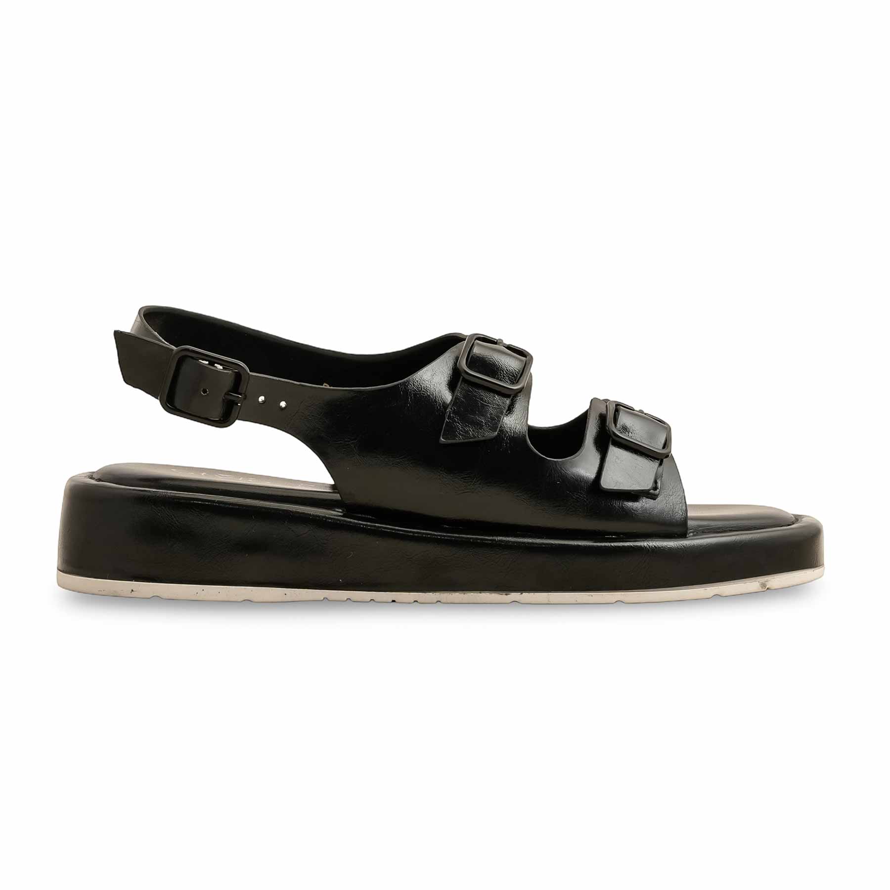 Black Formal Sandal PU0572 - Image 2