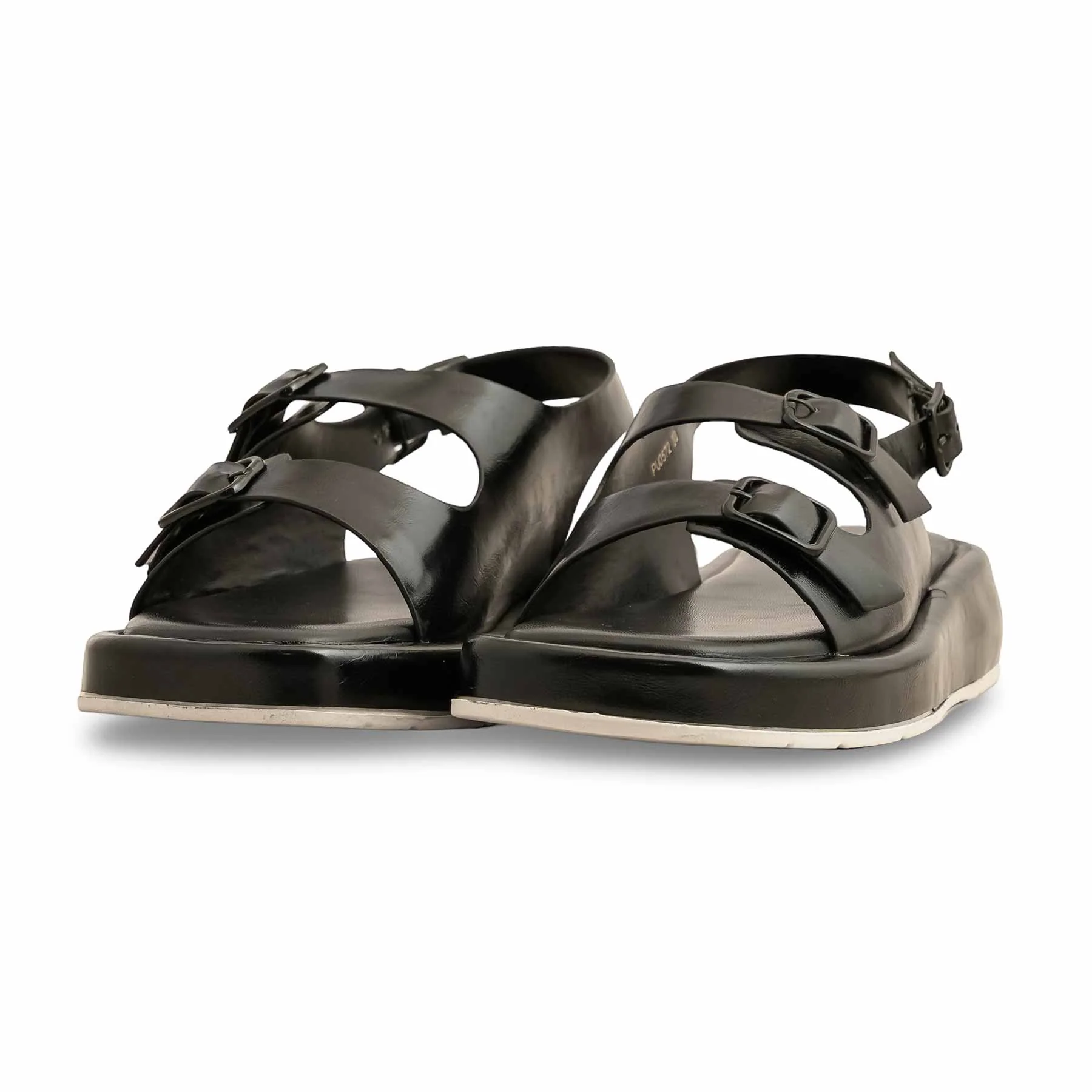 Black Formal Sandal PU0572 - Image 3