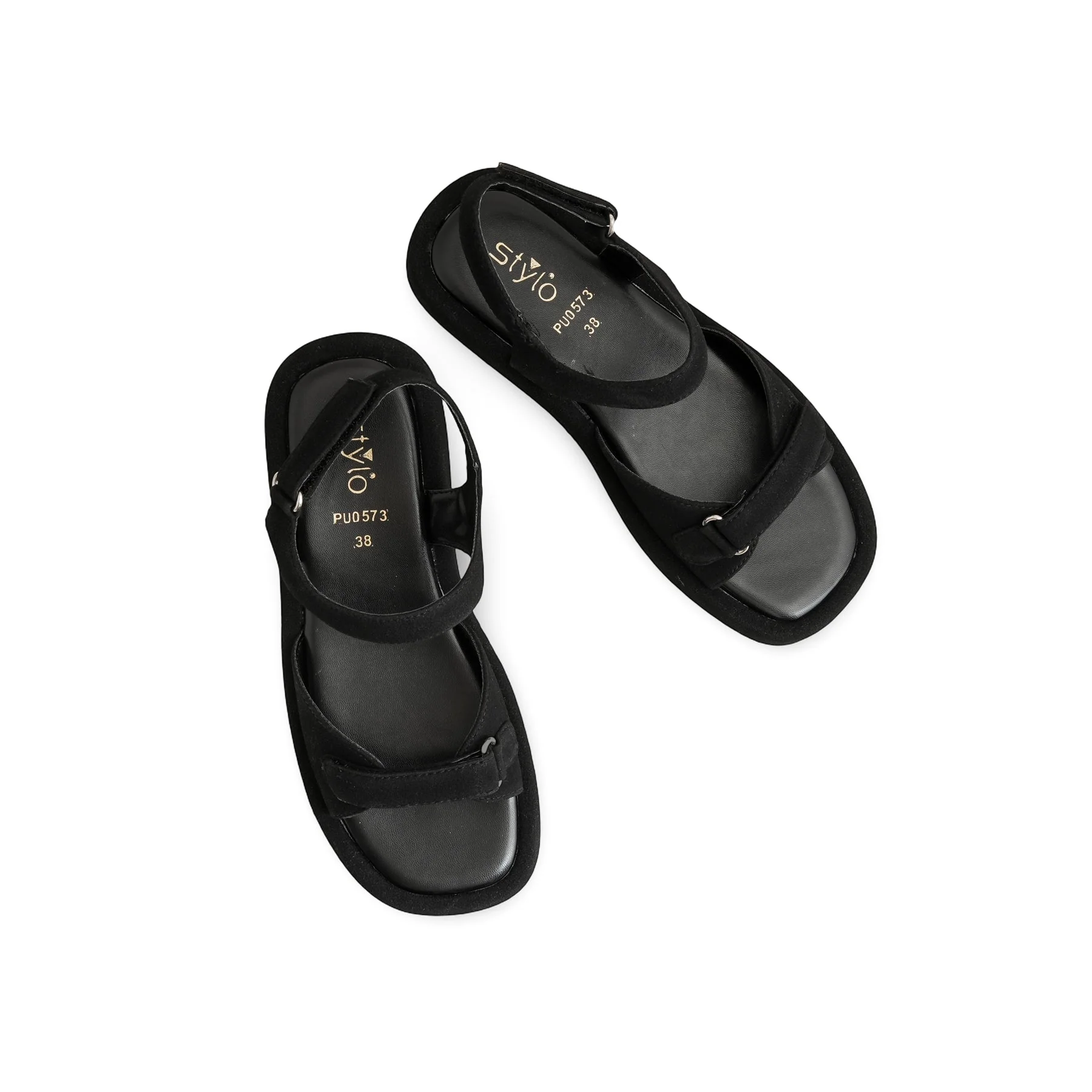 Black Formal Sandal PU0573 - Image 5
