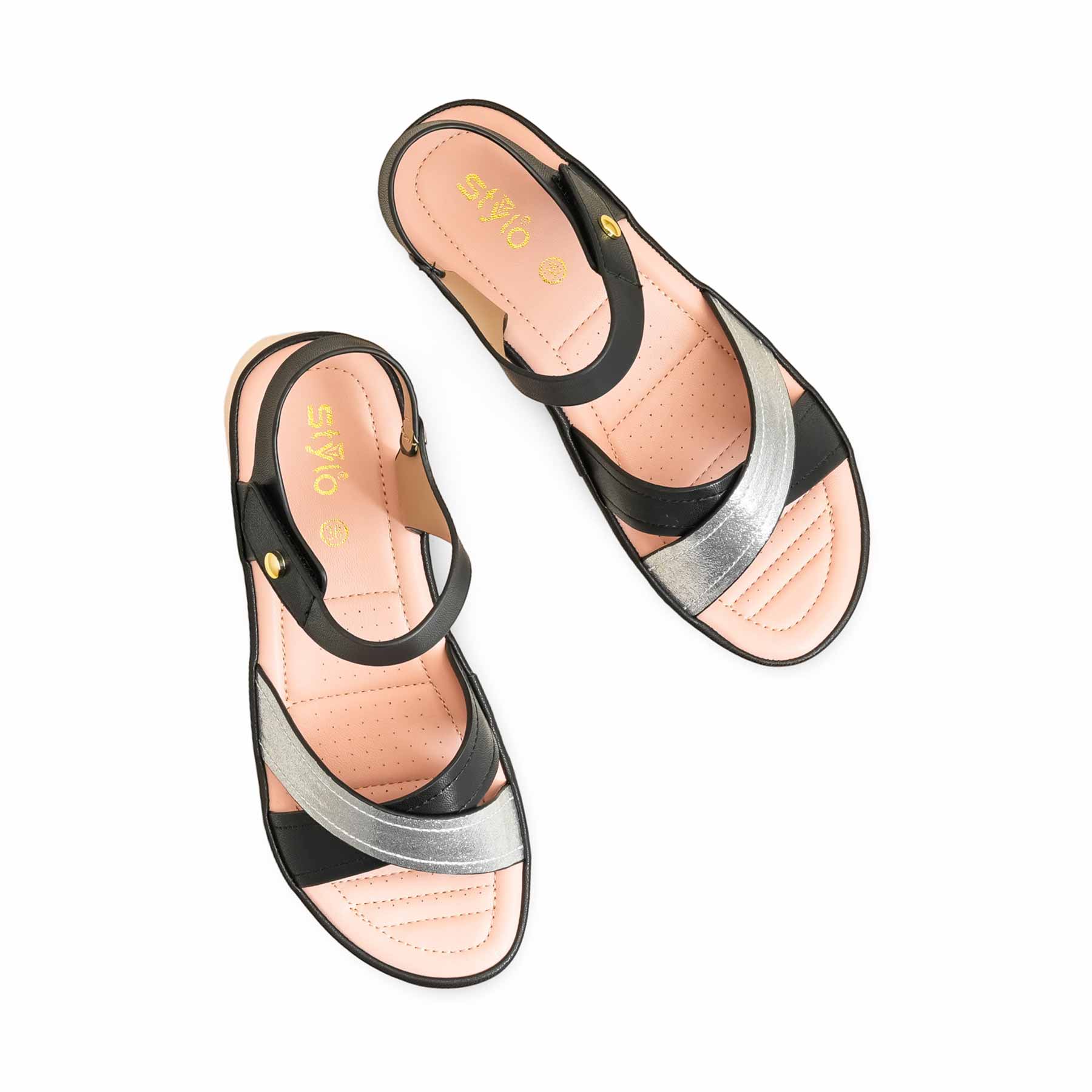 Black Formal Sandal PU0587 - Image 6