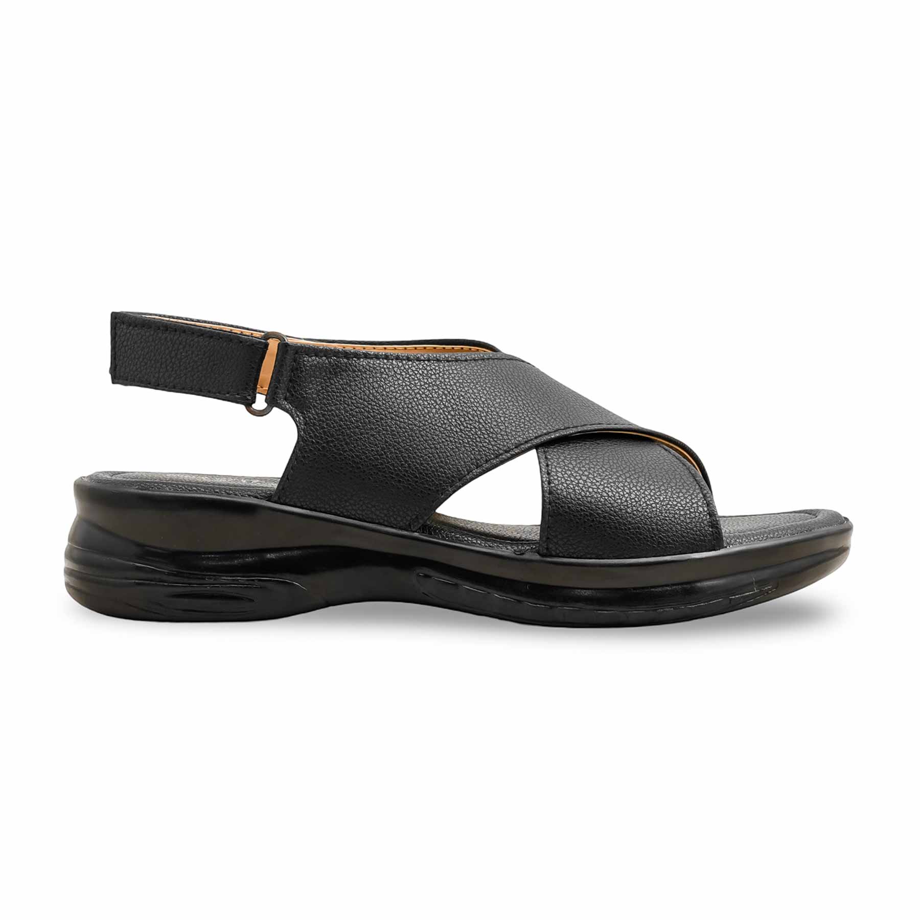 Black Formal Sandal PU0588 - Image 2