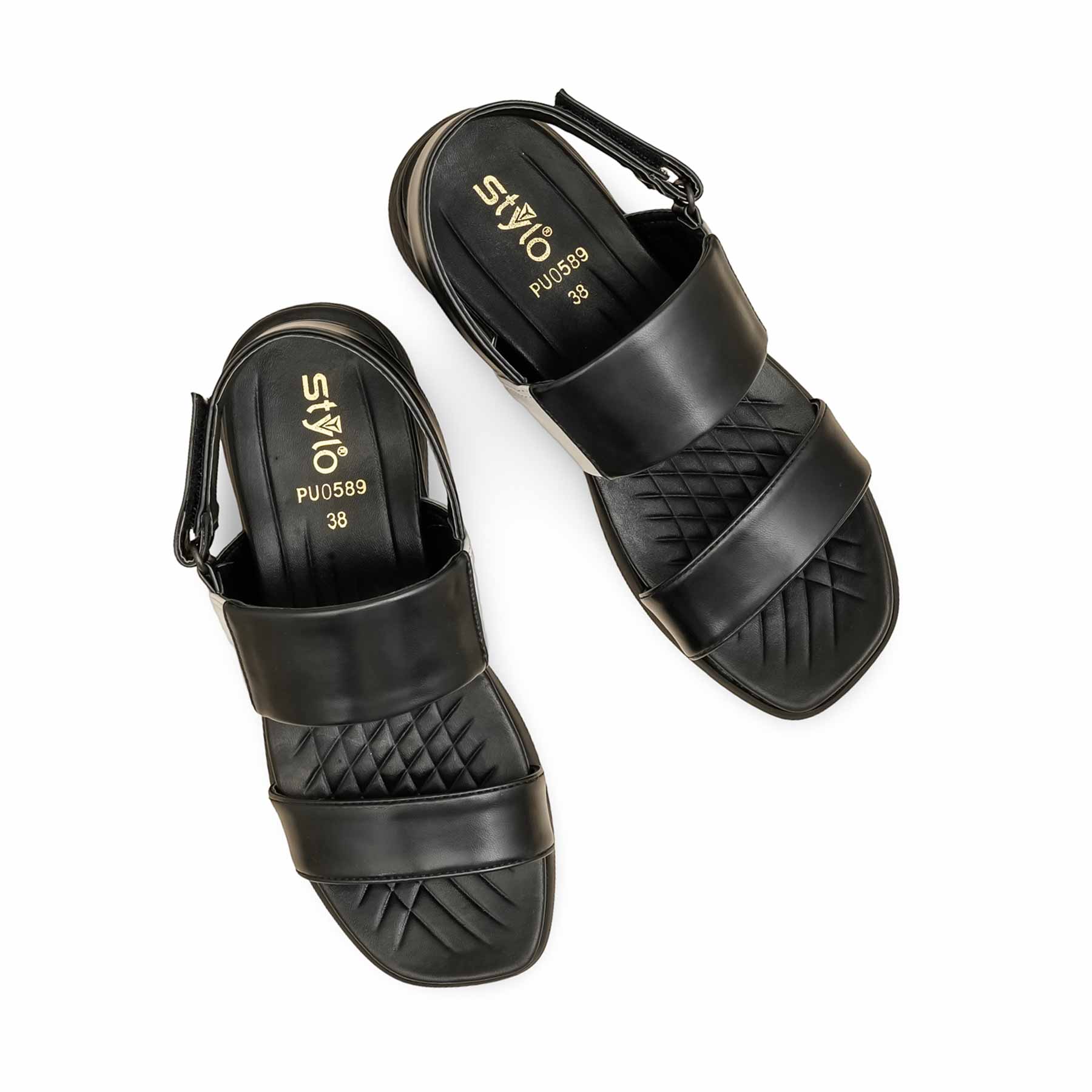 Black Formal Sandal PU0589 - Image 5