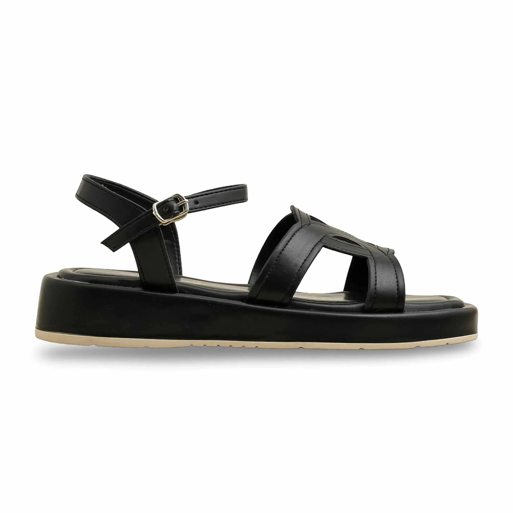 Black Formal Sandal PU0602 - Image 2
