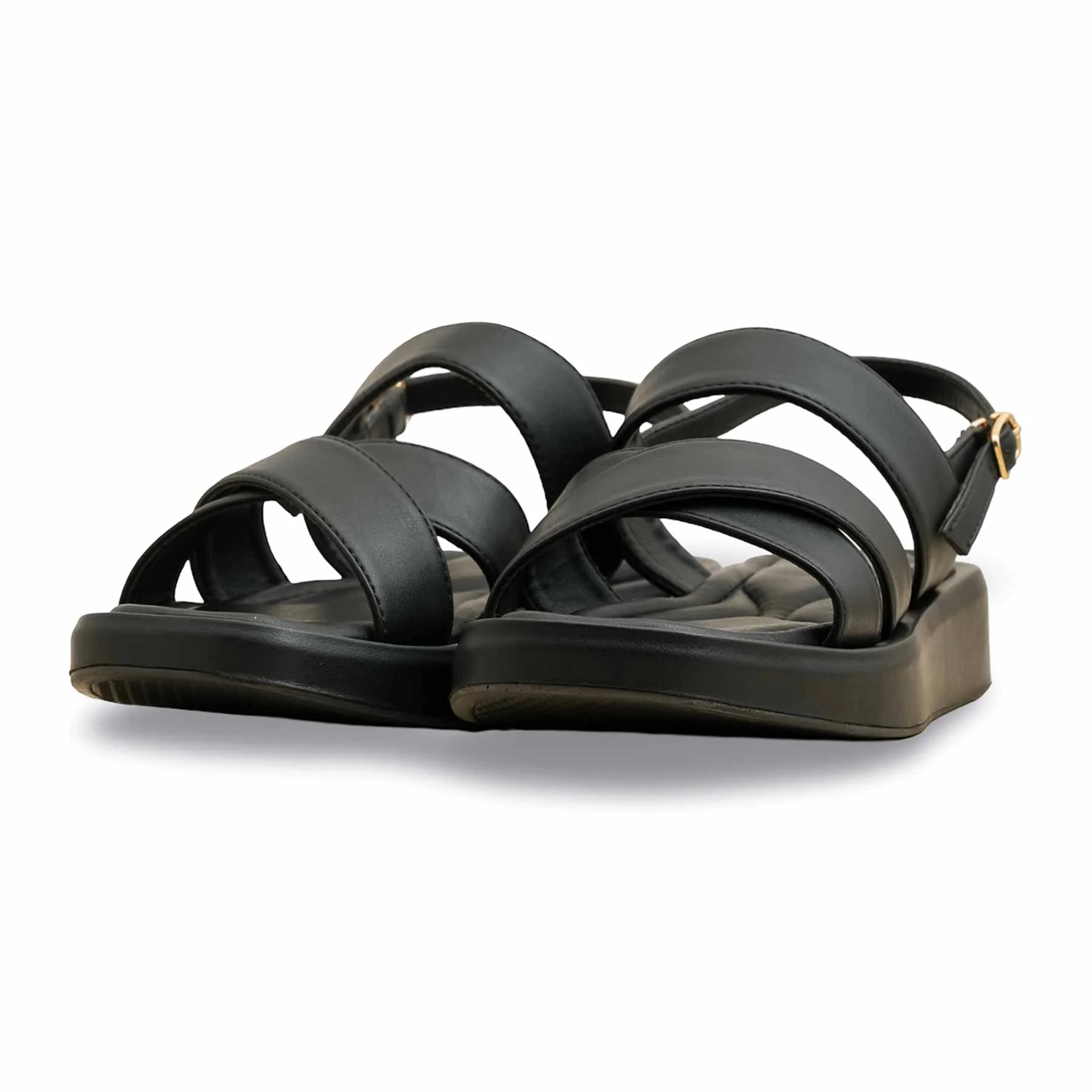 Black Formal Sandal PU0618 - Image 3