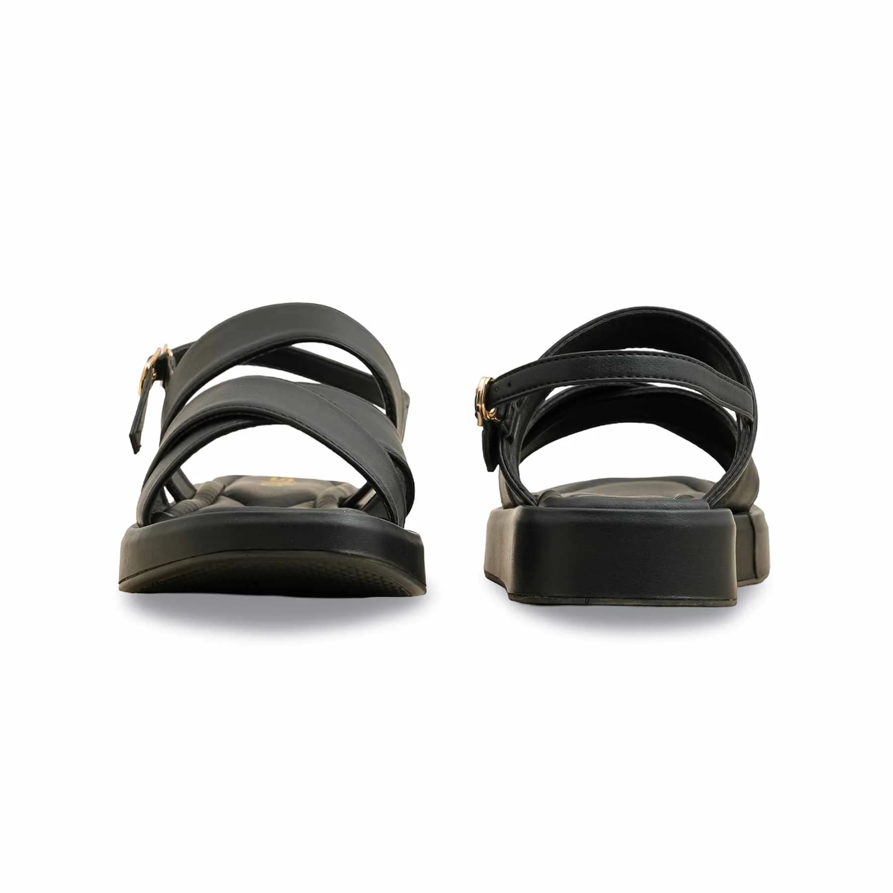 Black Formal Sandal PU0618 - Image 4