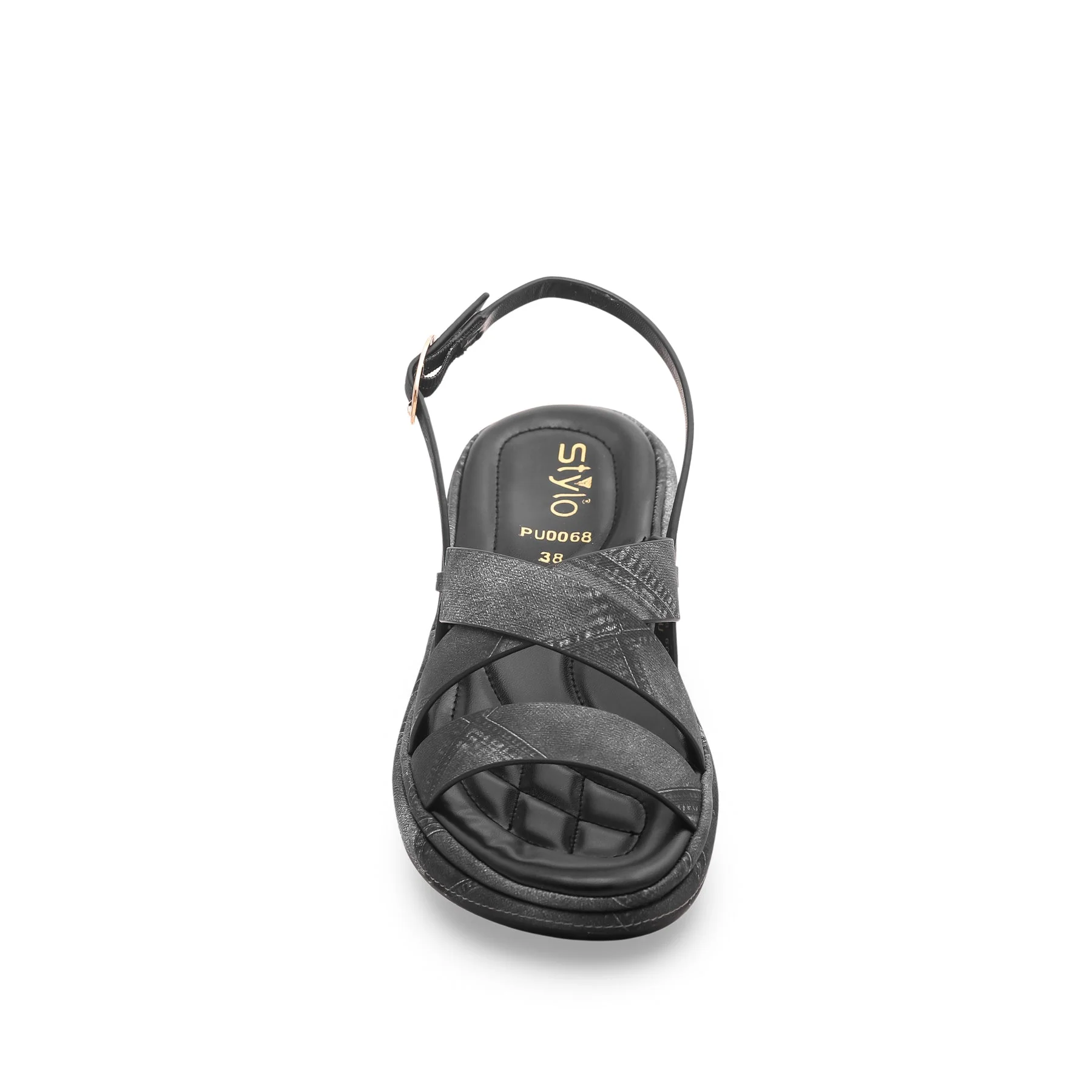 Black Formal Sandal PU0068 - Image 4