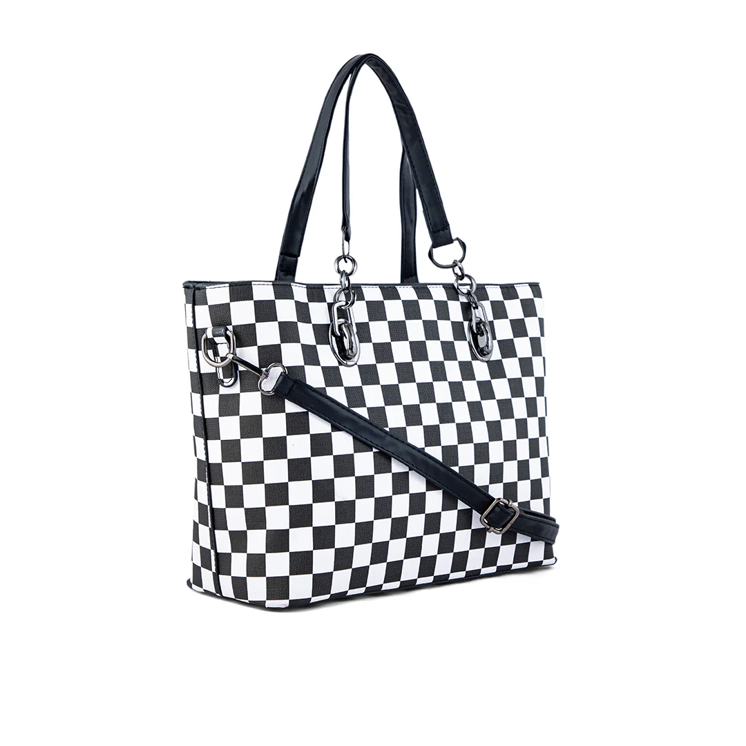 Black Formal Shoulder Bag For Ladies P36176 - Image 2
