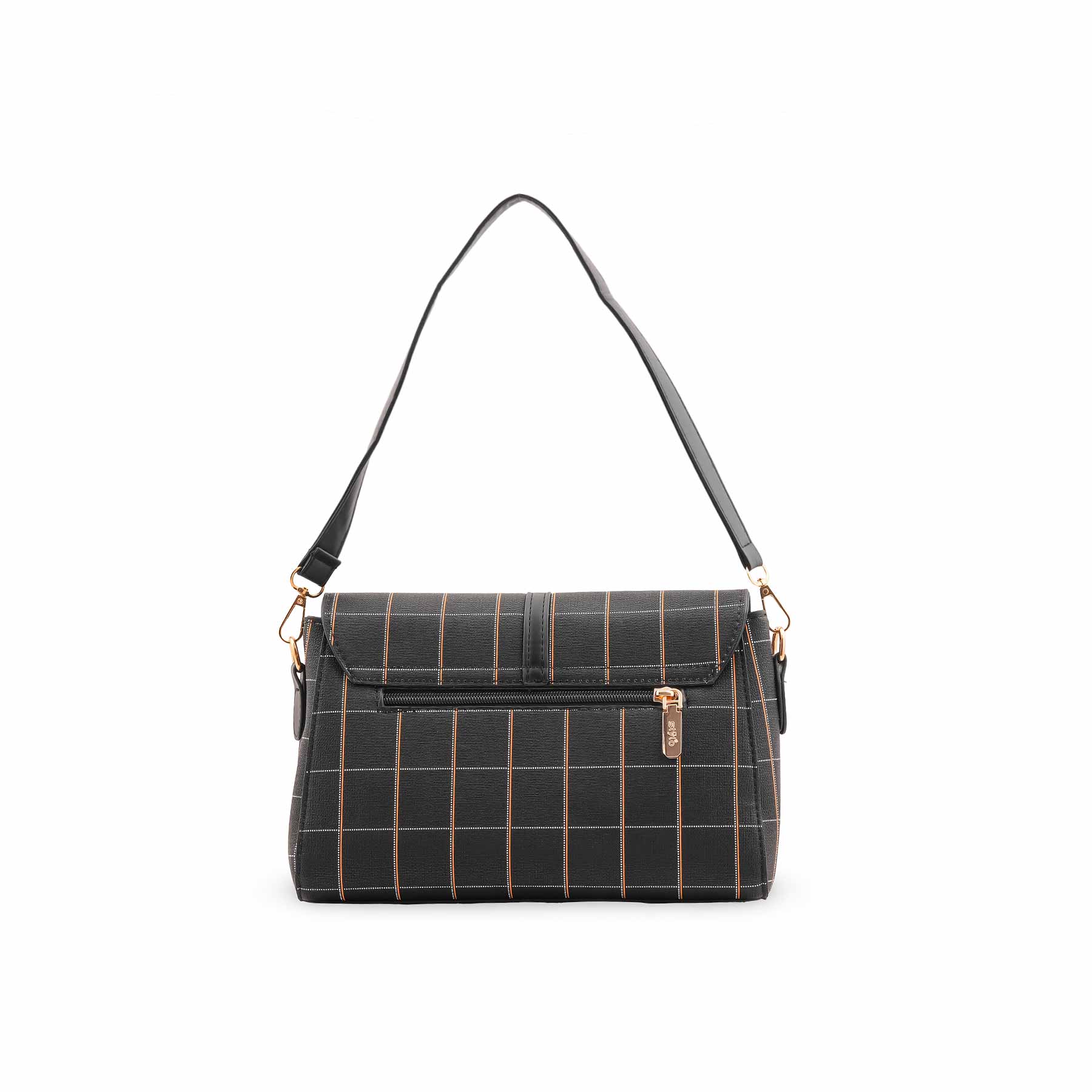 Black Formal Shoulder Bag For Ladies P36541 - Image 4