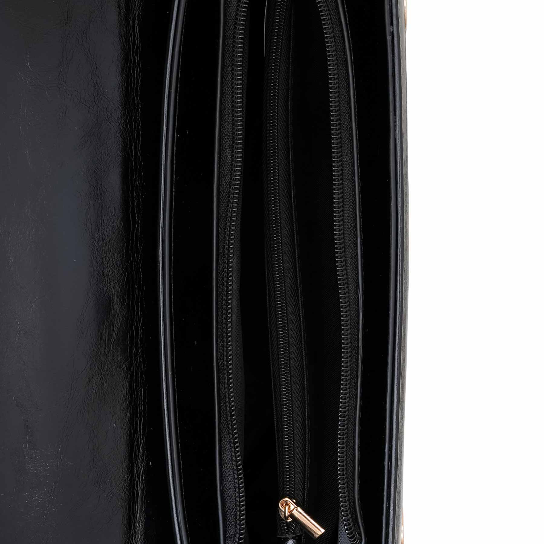 Black Formal Shoulder Bag For Ladies P55863 - Image 5