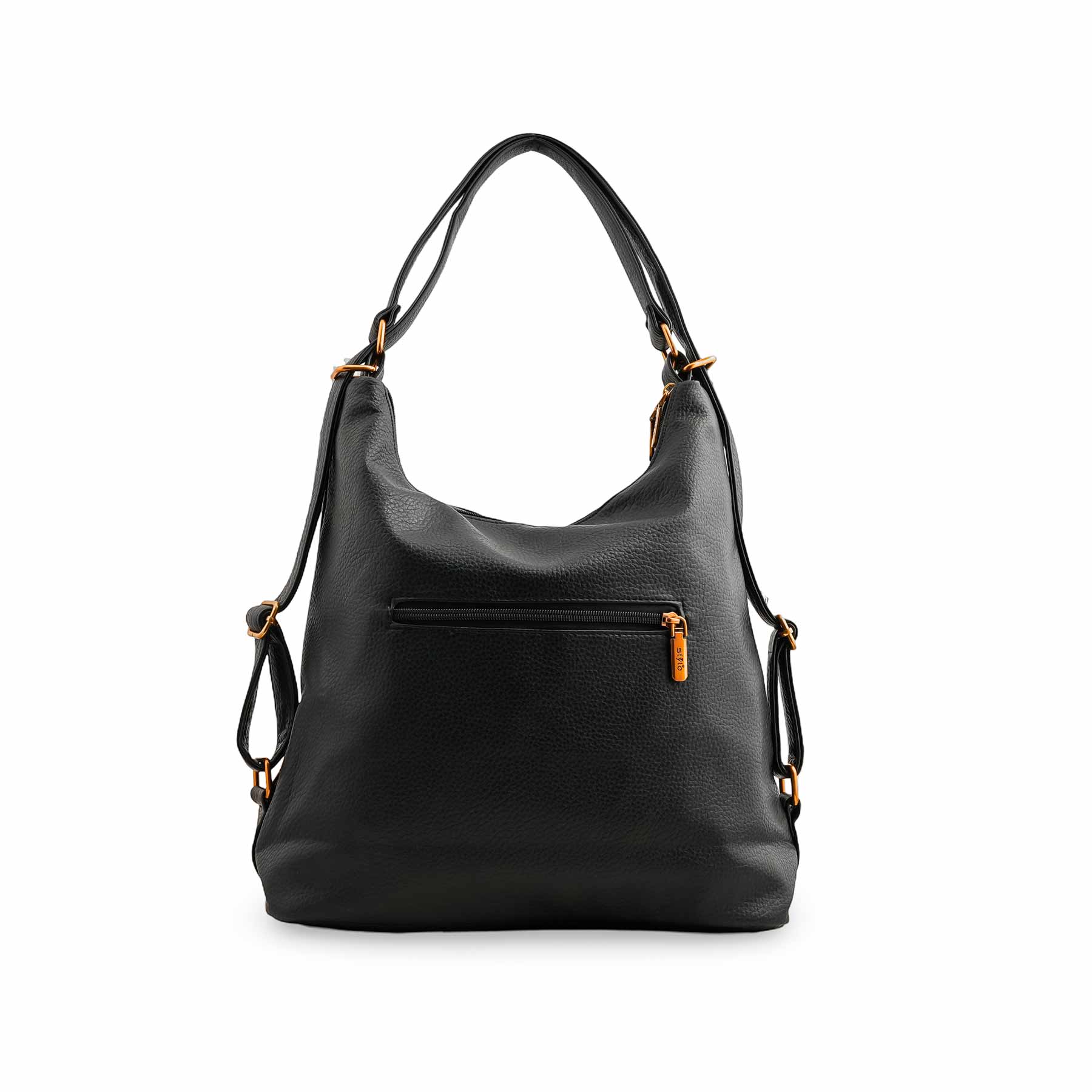Black Formal Shoulder Bag For Women P36356 - Image 3
