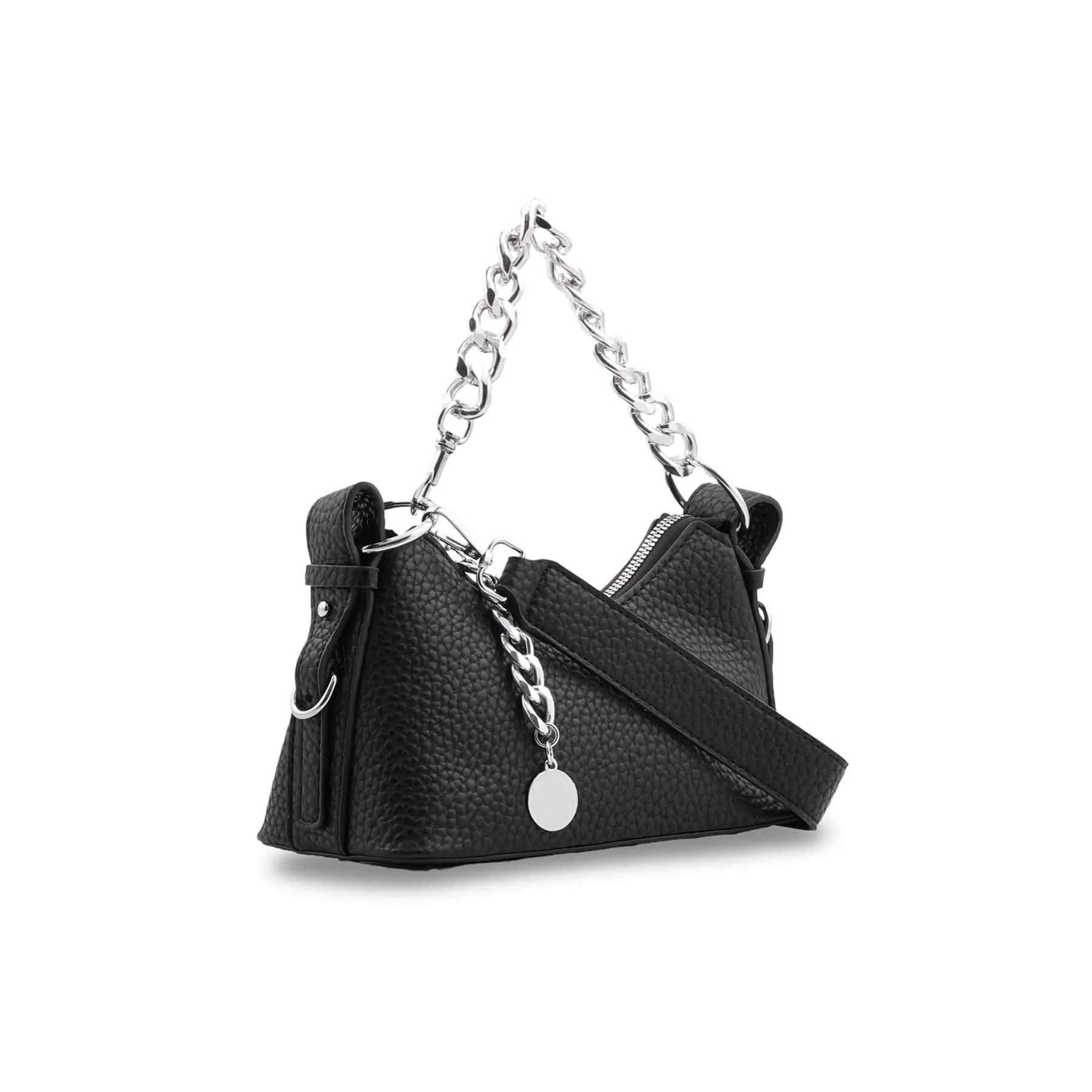 Black Formal Shoulder Bag For Women P36422 - Image 3