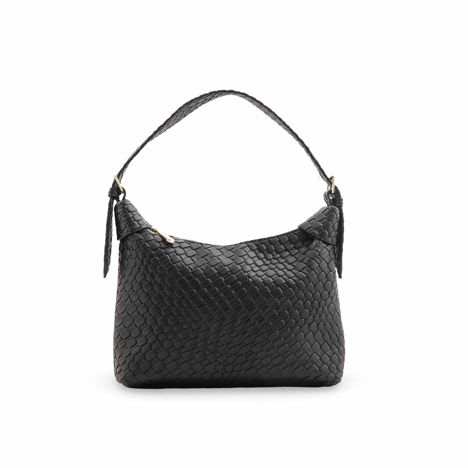 Black Formal Shoulder Bag For Women P36462 - Image 4