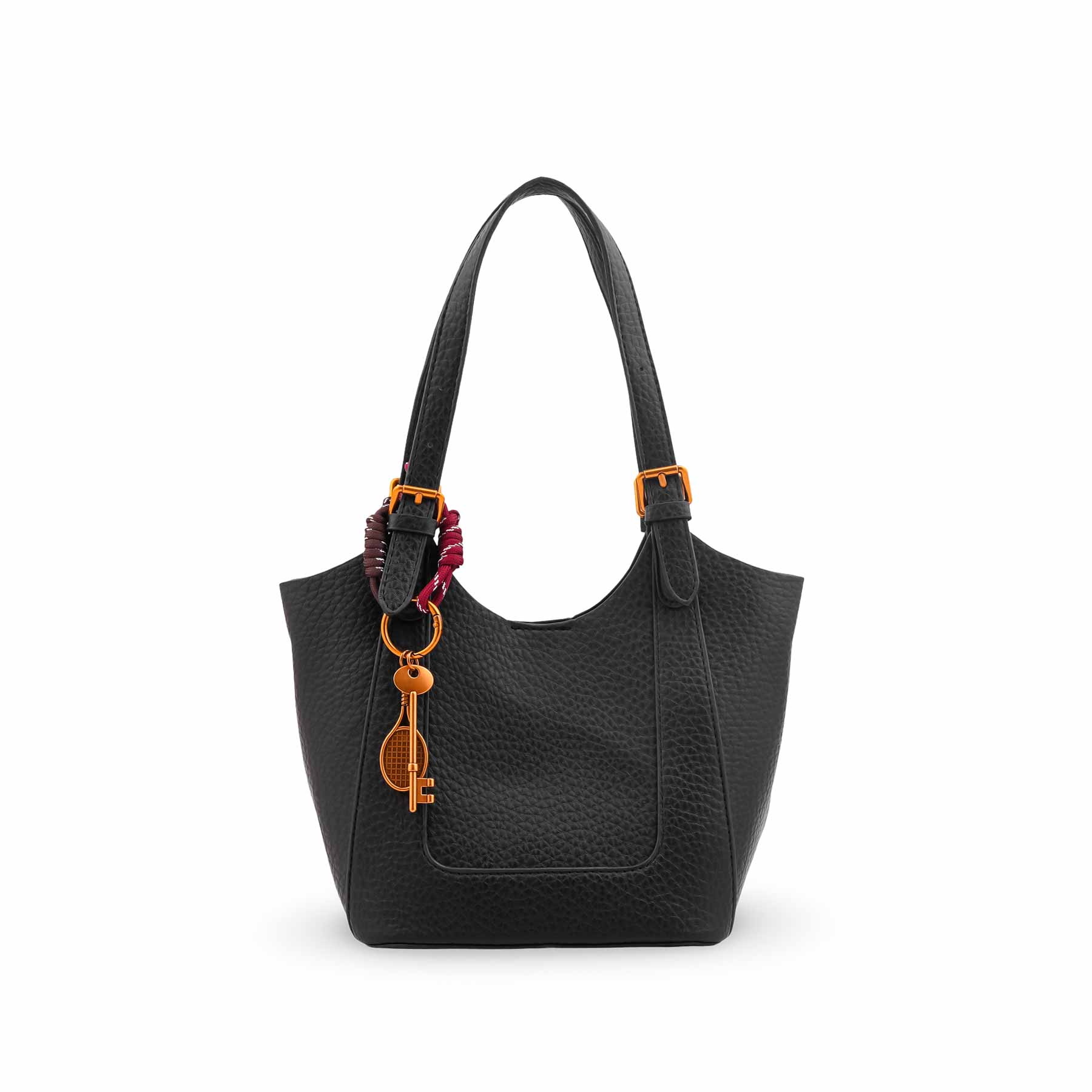 Black Formal Shoulder Bag For Women P36550 - Image 5