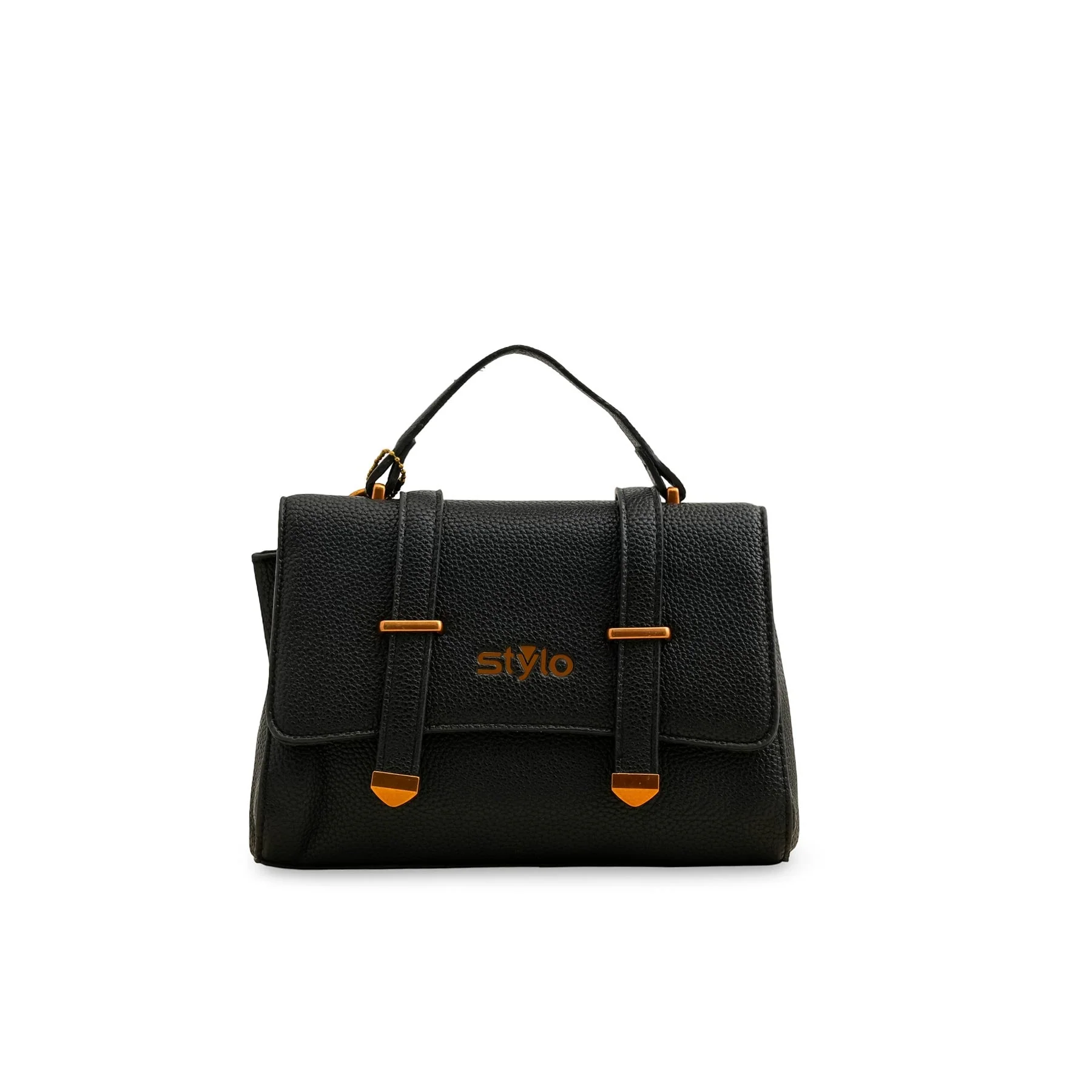 Black Formal Shoulder Bag P36148 - Image 2