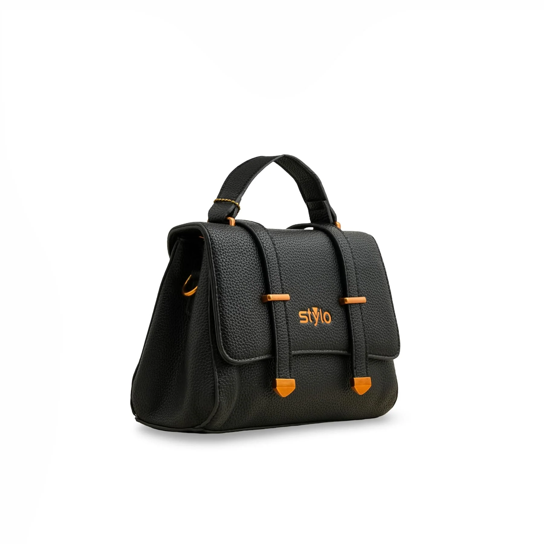 Black Formal Shoulder Bag P36148 - Image 3