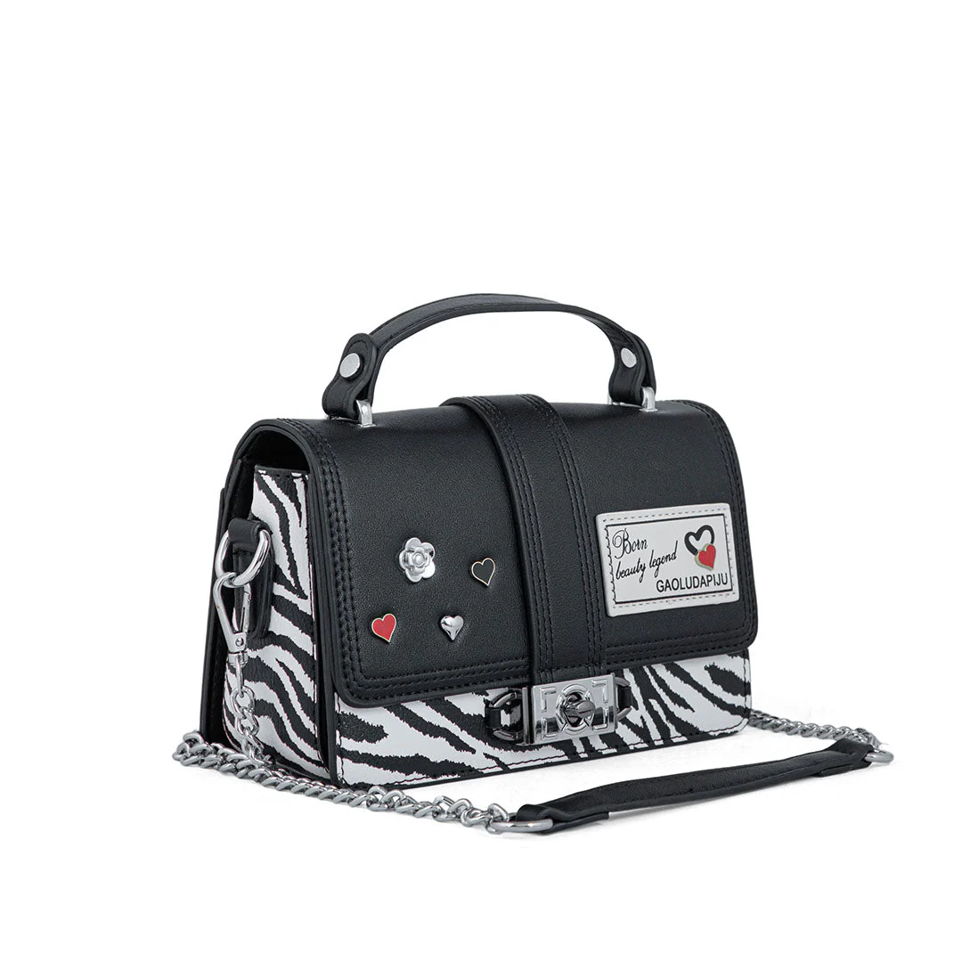 Black Formal Shoulder Bag P36296 - Image 3