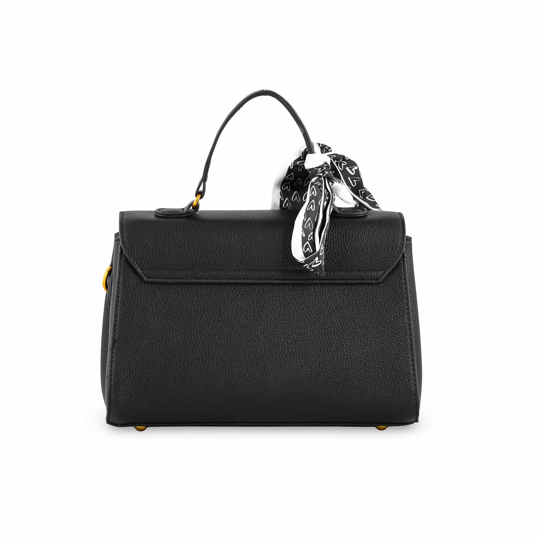Black Formal Shoulder Bag P36299 - Image 4