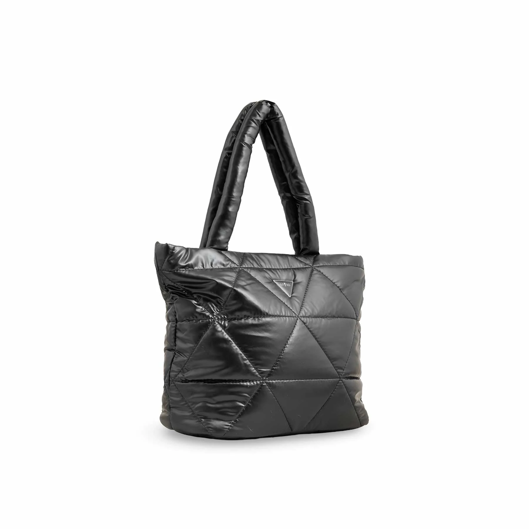 Black Formal Shoulder Bag P36318 - Image 3