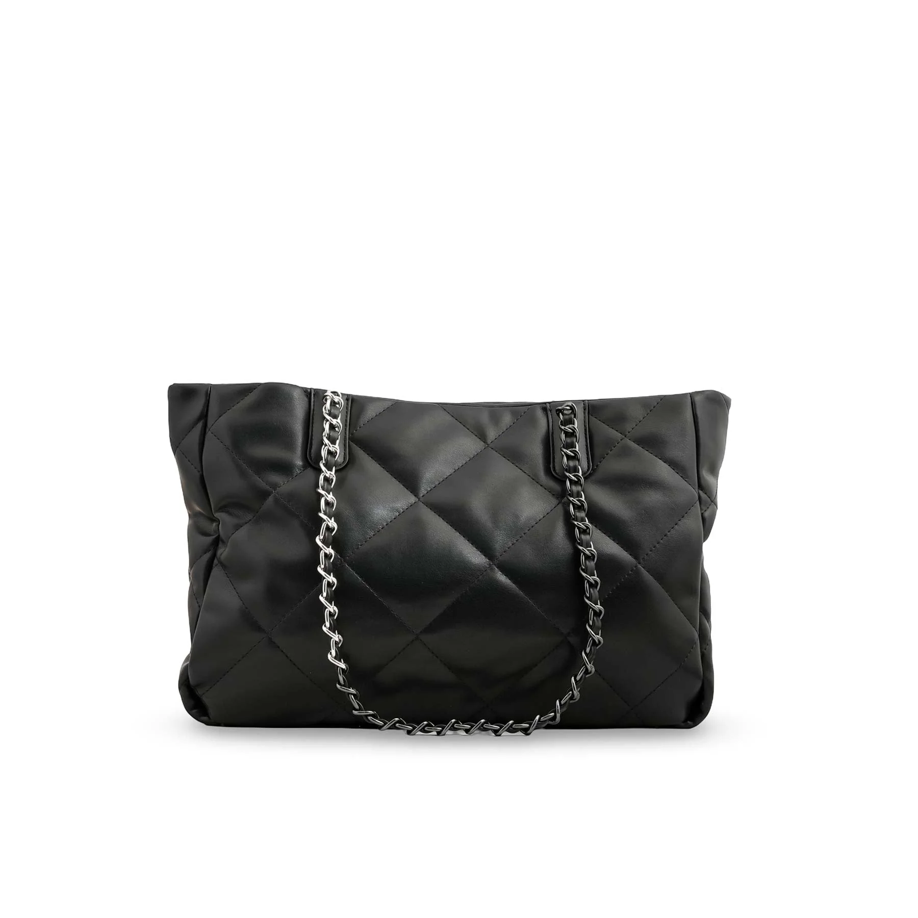 Black Formal Shoulder Bag P36321 - Image 4