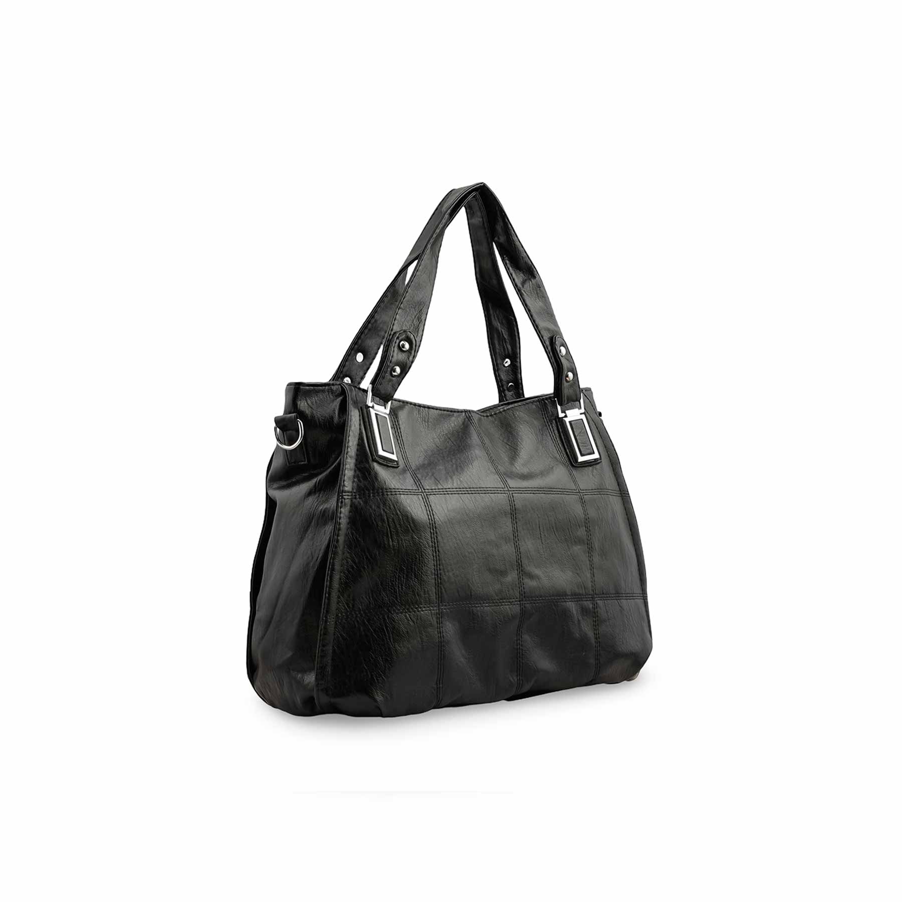 Black Formal Shoulder Bag P36348 - Image 2