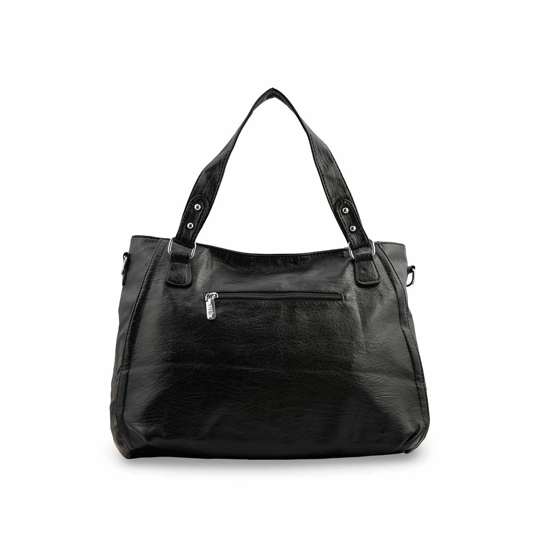 Black Formal Shoulder Bag P36348 - Image 3