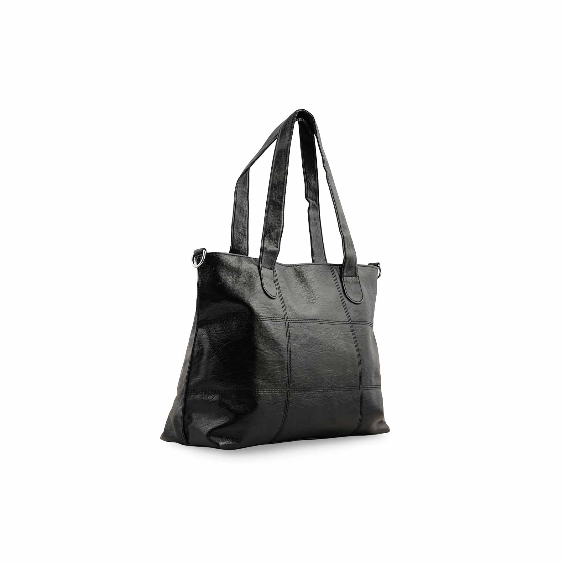 Black Formal Shoulder Bag P36349 - Image 3