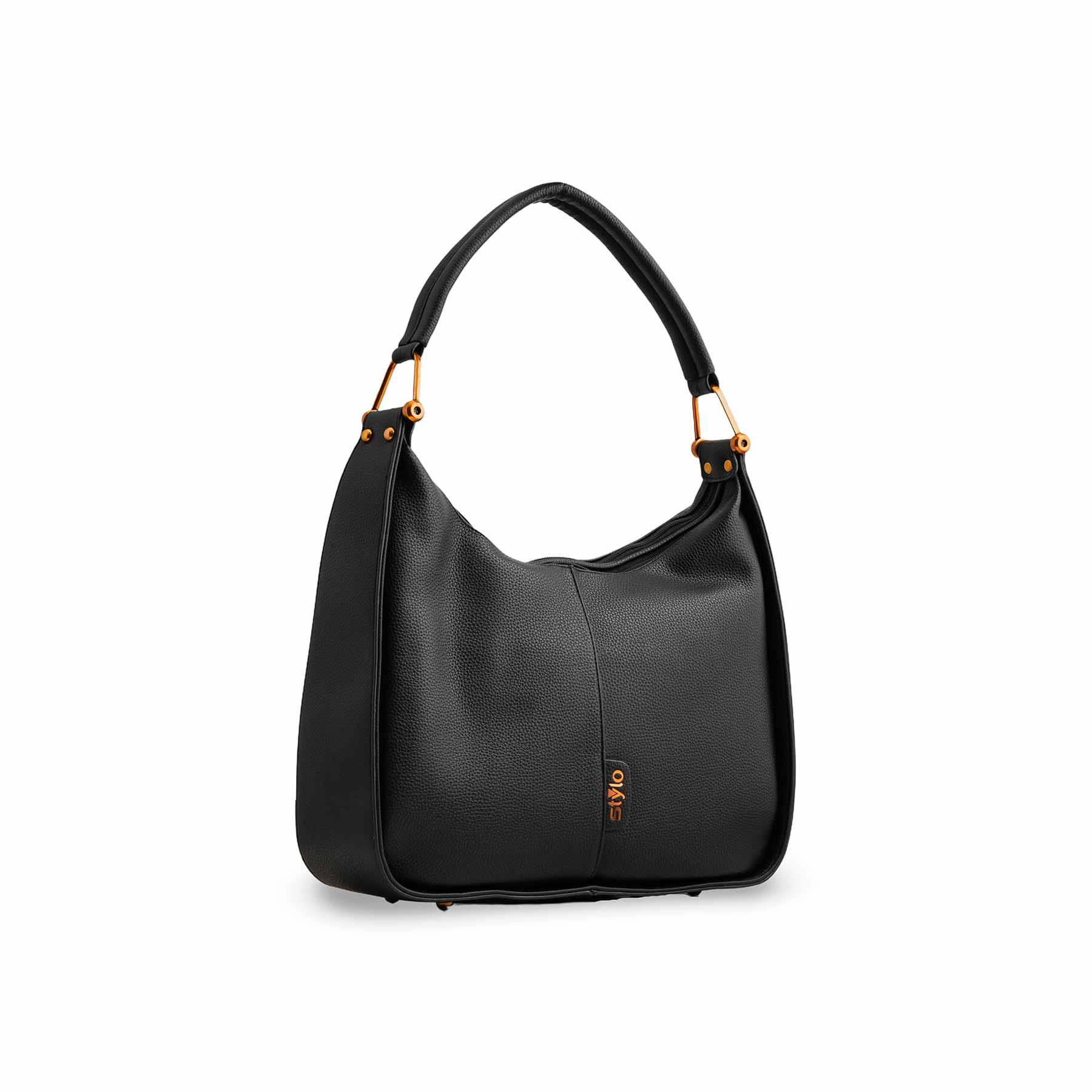 Black Formal Shoulder Bag P36383 - Image 3