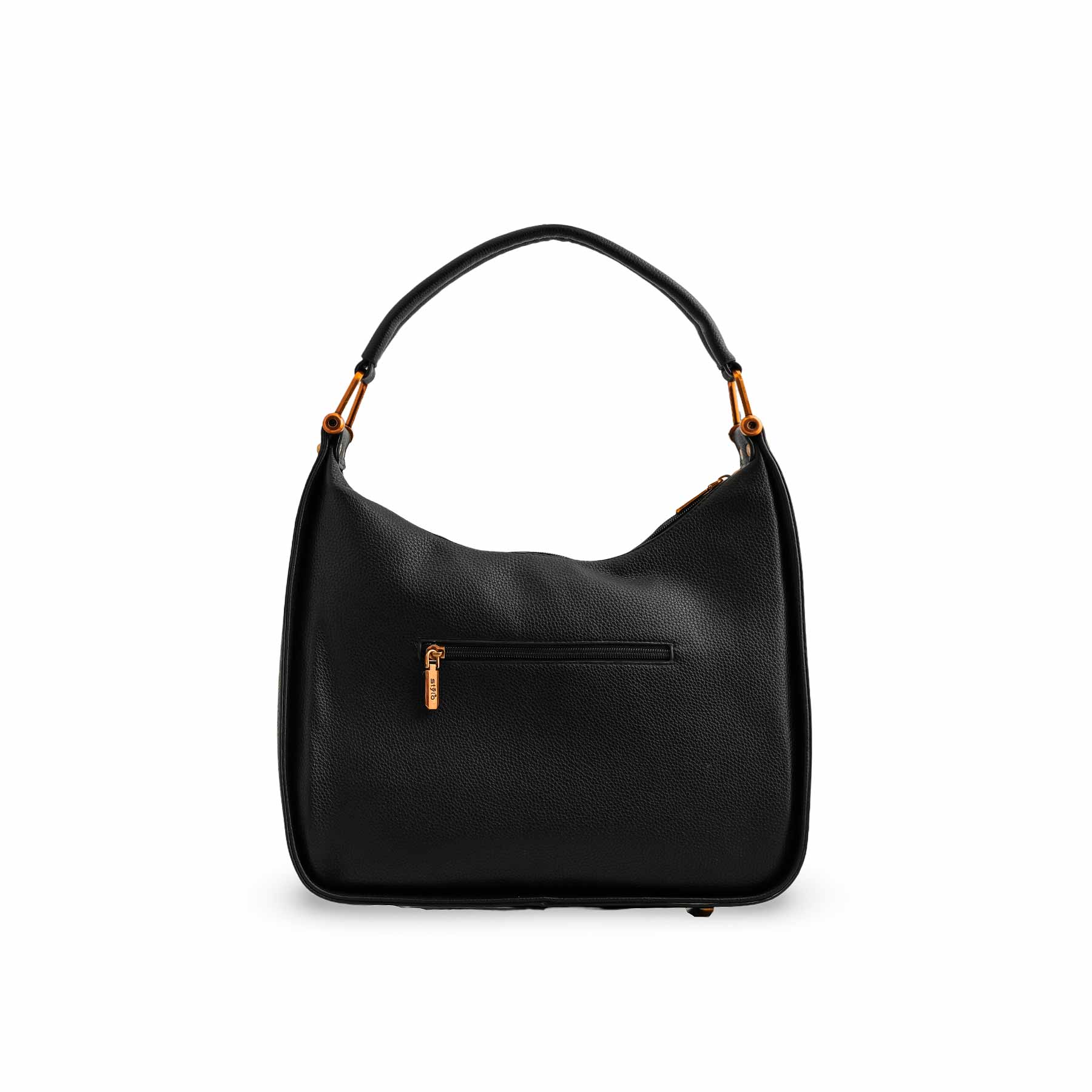 Black Formal Shoulder Bag P36383 - Image 4