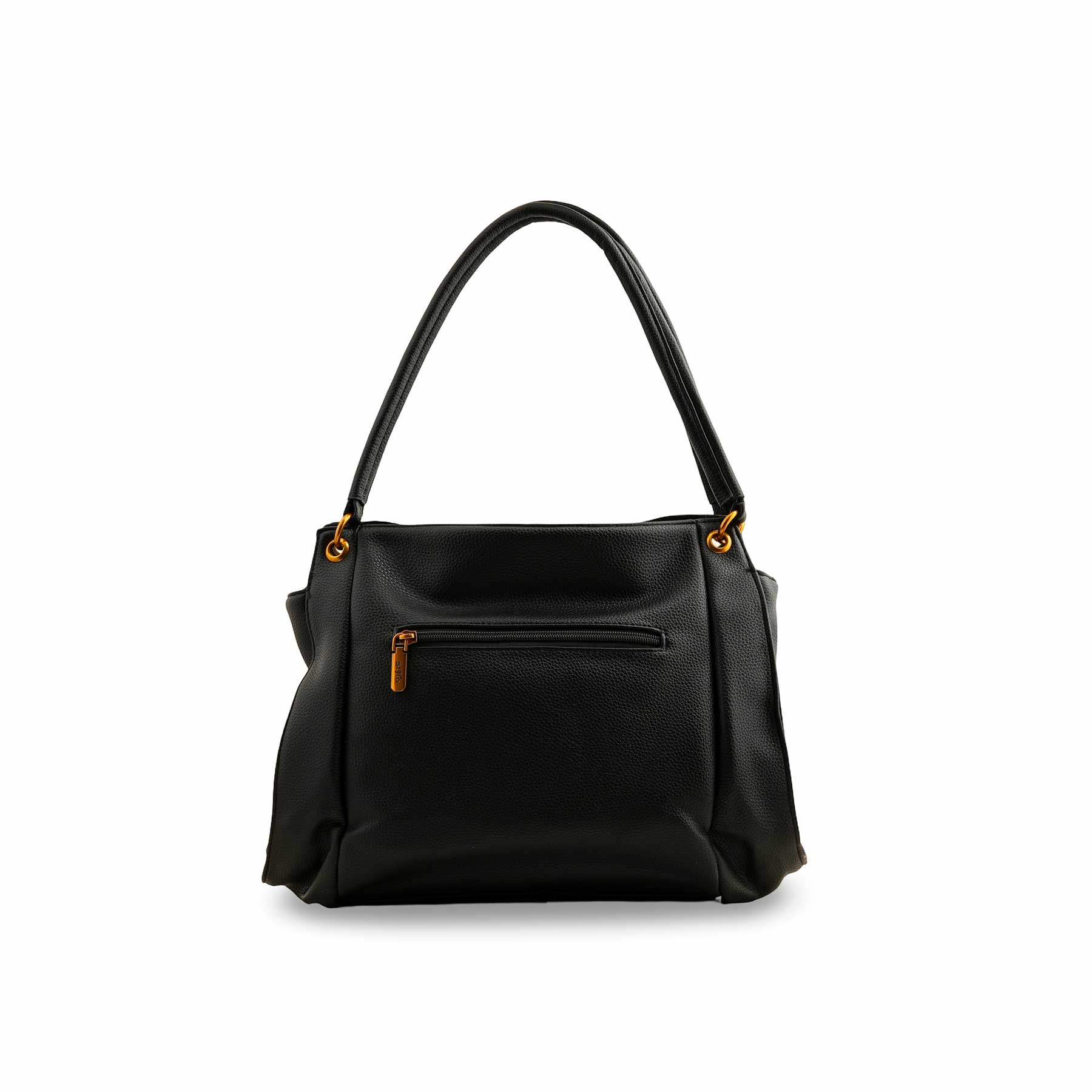 Black Formal Shoulder Bag P36384 - Image 4