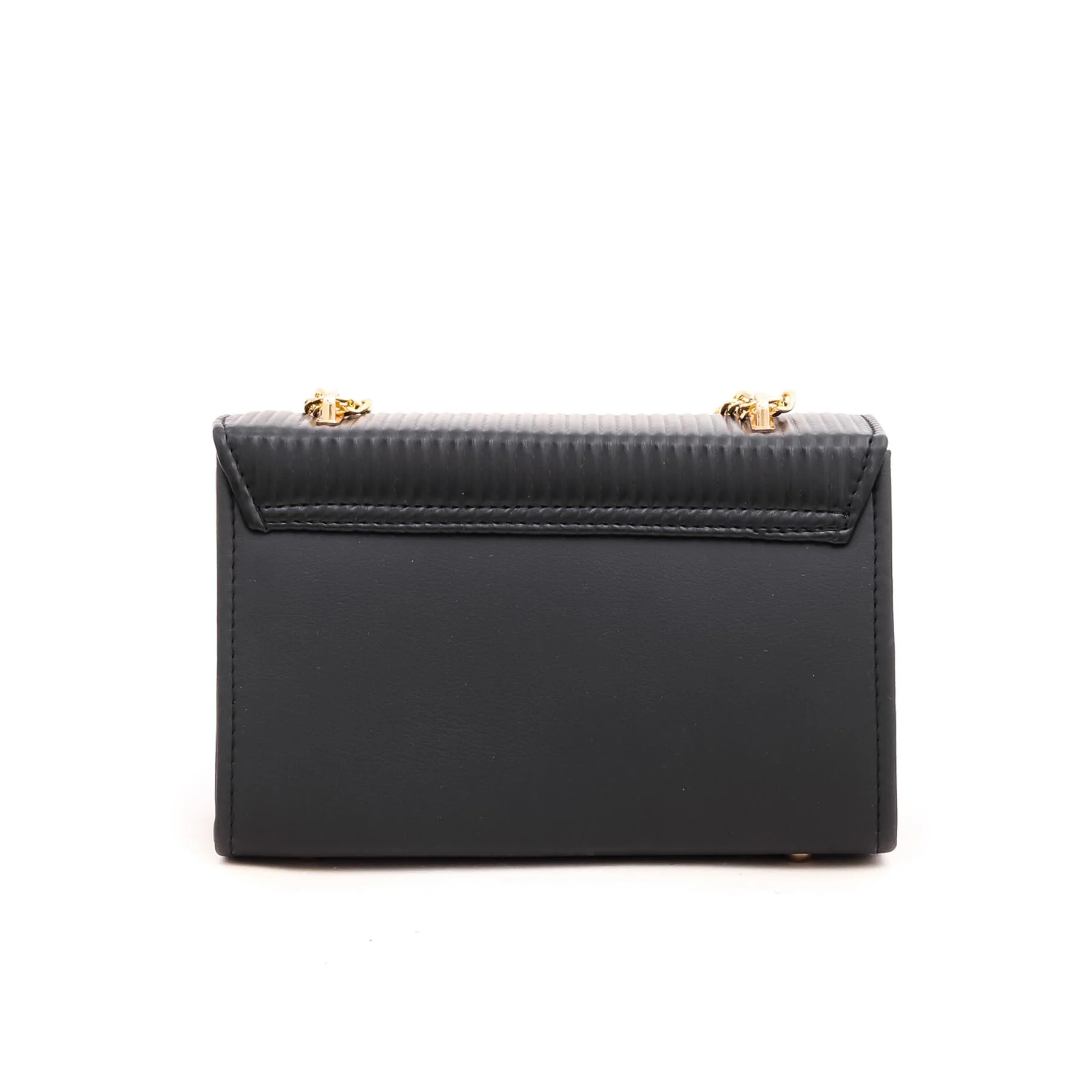 Black Formal Shoulder Bag P55287 - Image 3