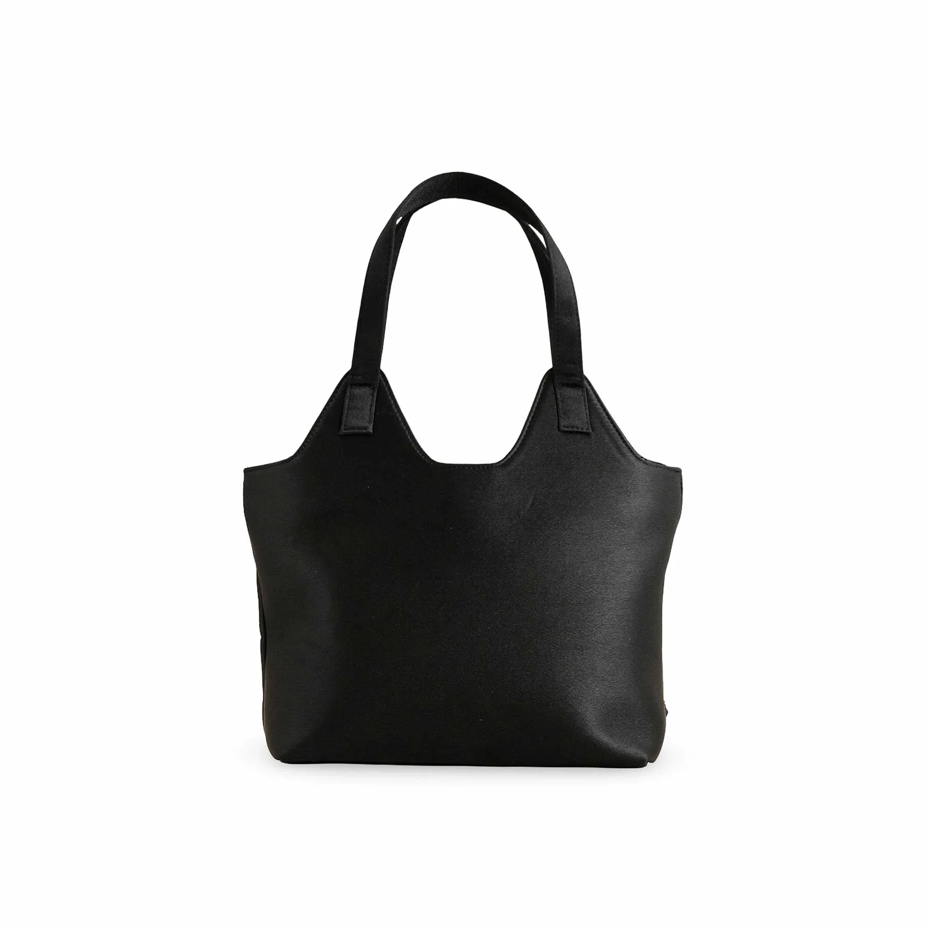Black Formal Shoulder Bag P55639 - Image 3