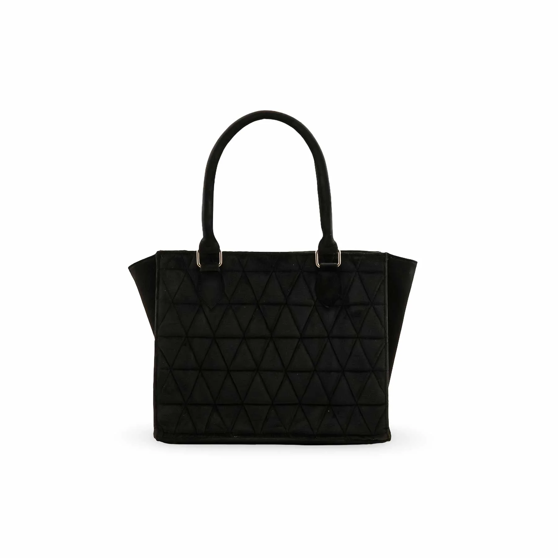 Black Formal Shoulder Bag P55723 - Image 2
