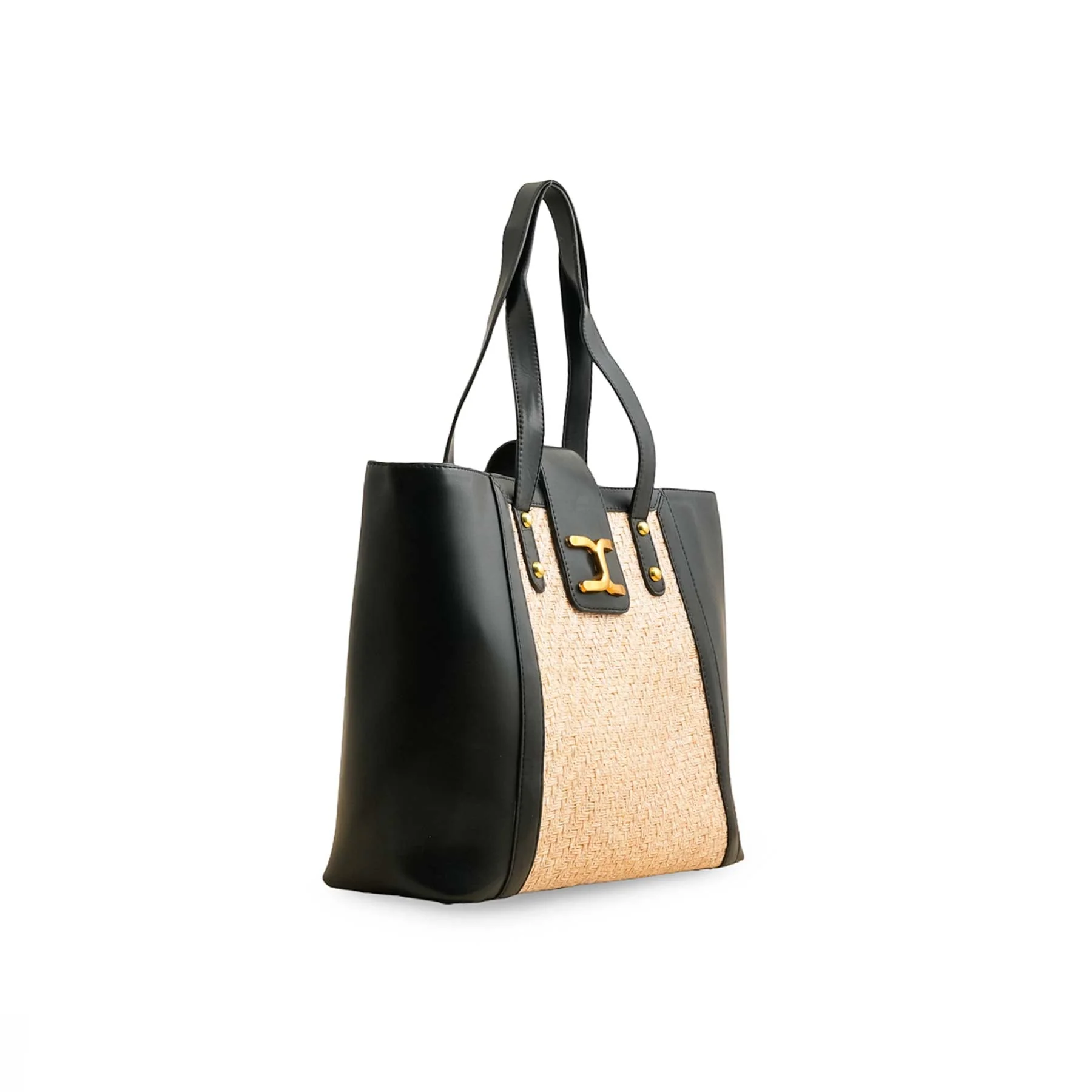 Black Formal Shoulder Bag P55753 - Image 3