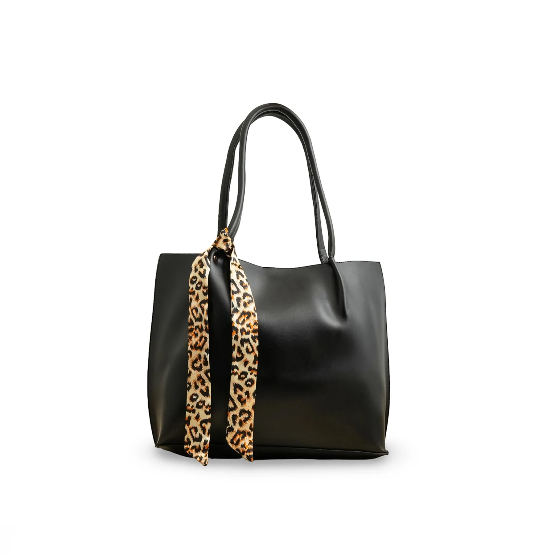 Black Formal Shoulder Bag P55754 - Image 2